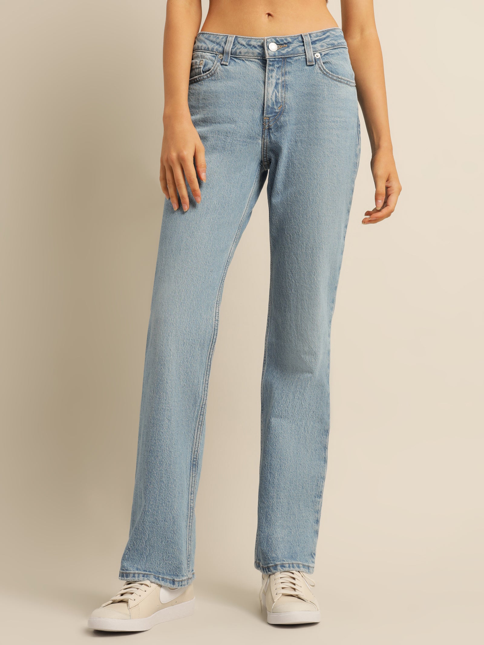 Ribcage Straight Ankle Jeans