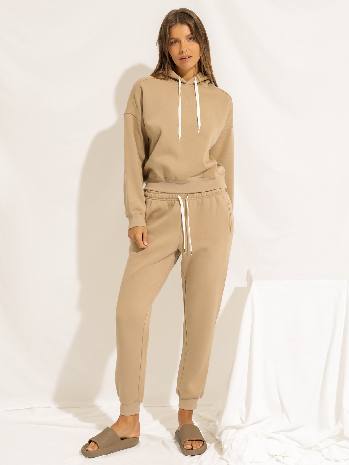 Nude Lucy Carter Classic Hoodie | Sepia