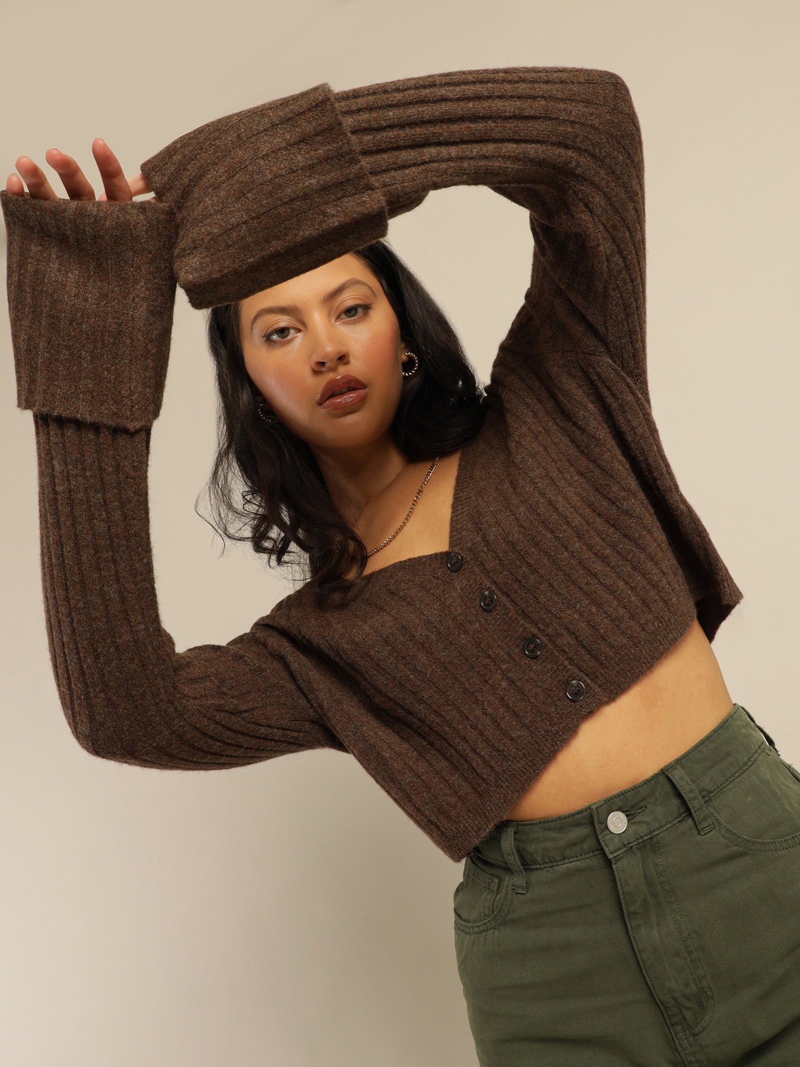 Phoebe Cropped Cardigan