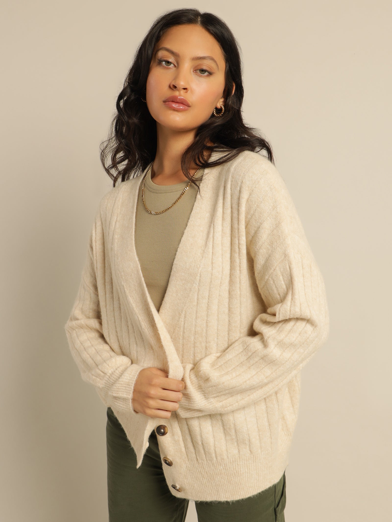 Abby Oversized Cardigan - Main Image