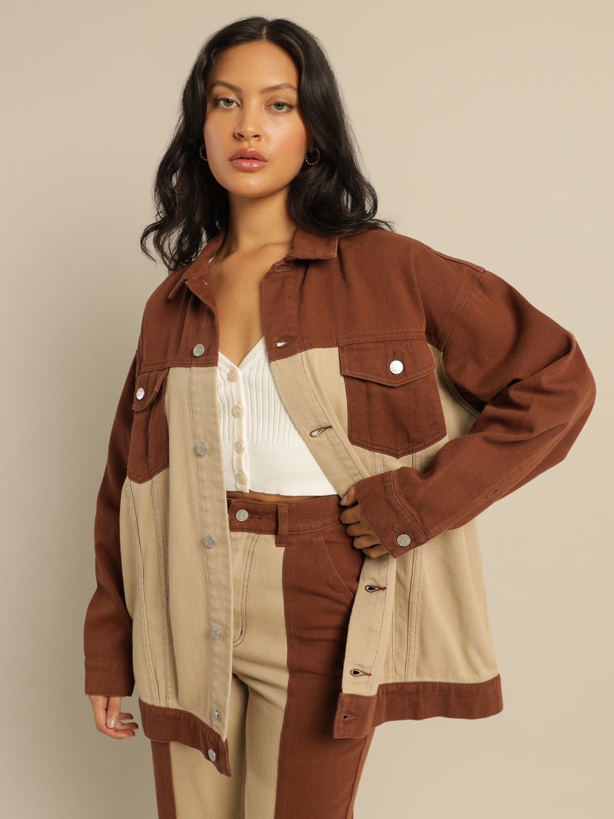Lacey Patch Jacket in Patchwork