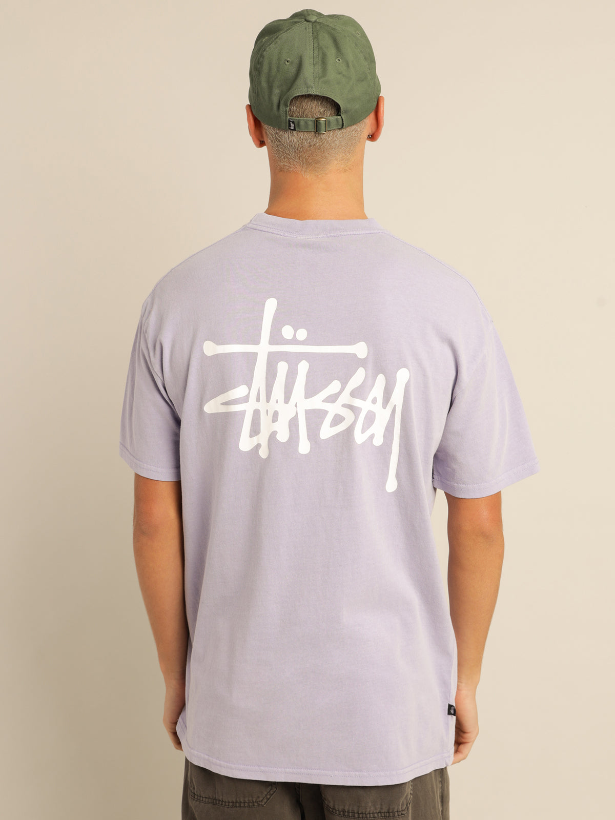 Pigment Graffiti T-Shirt in Pigment Lavender