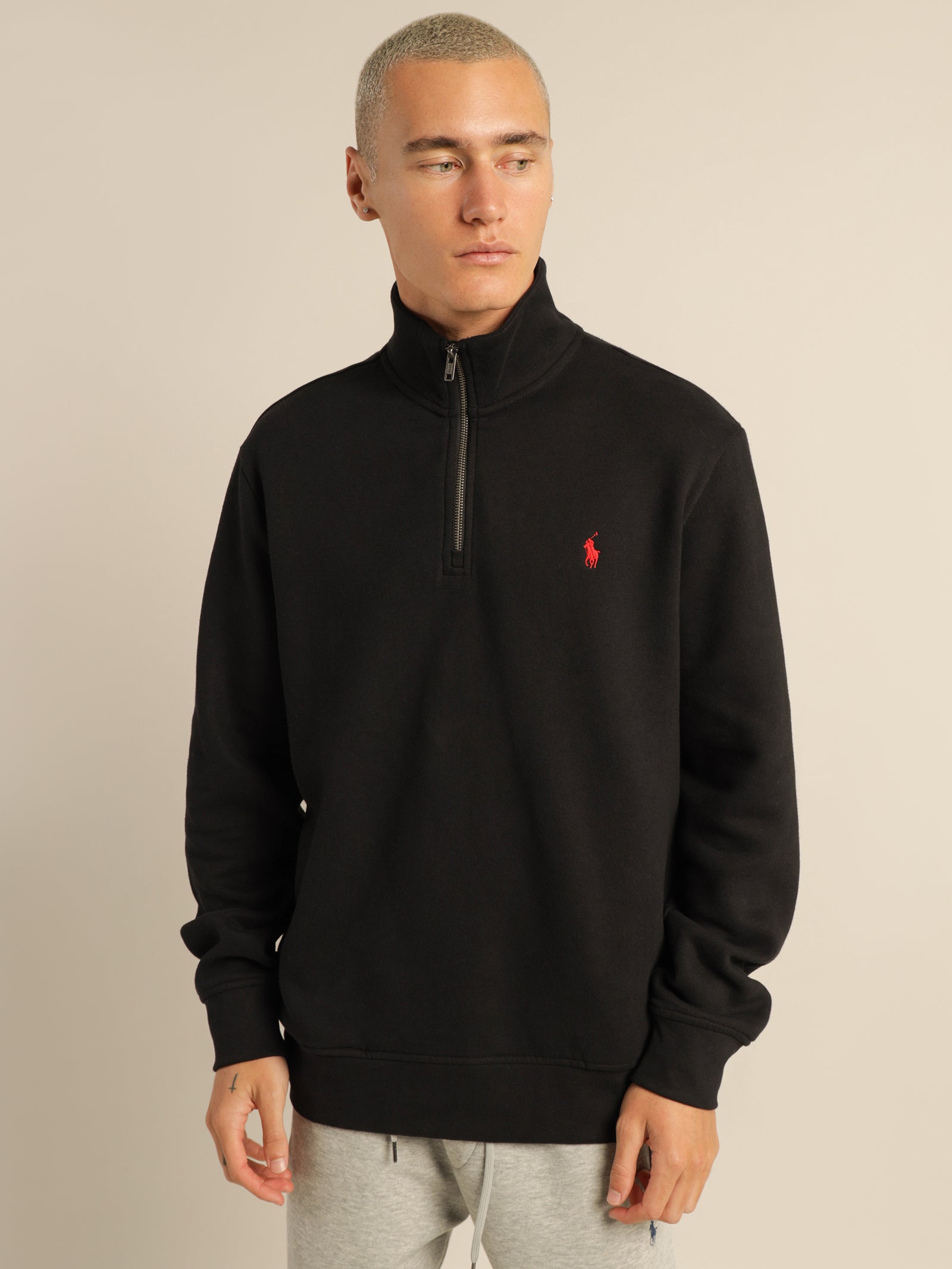 Polo Quarter Zip Fleece