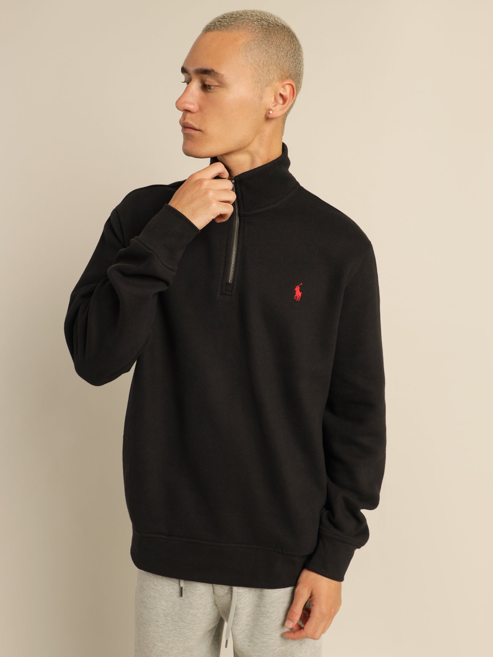 Polo Quarter Zip Fleece
