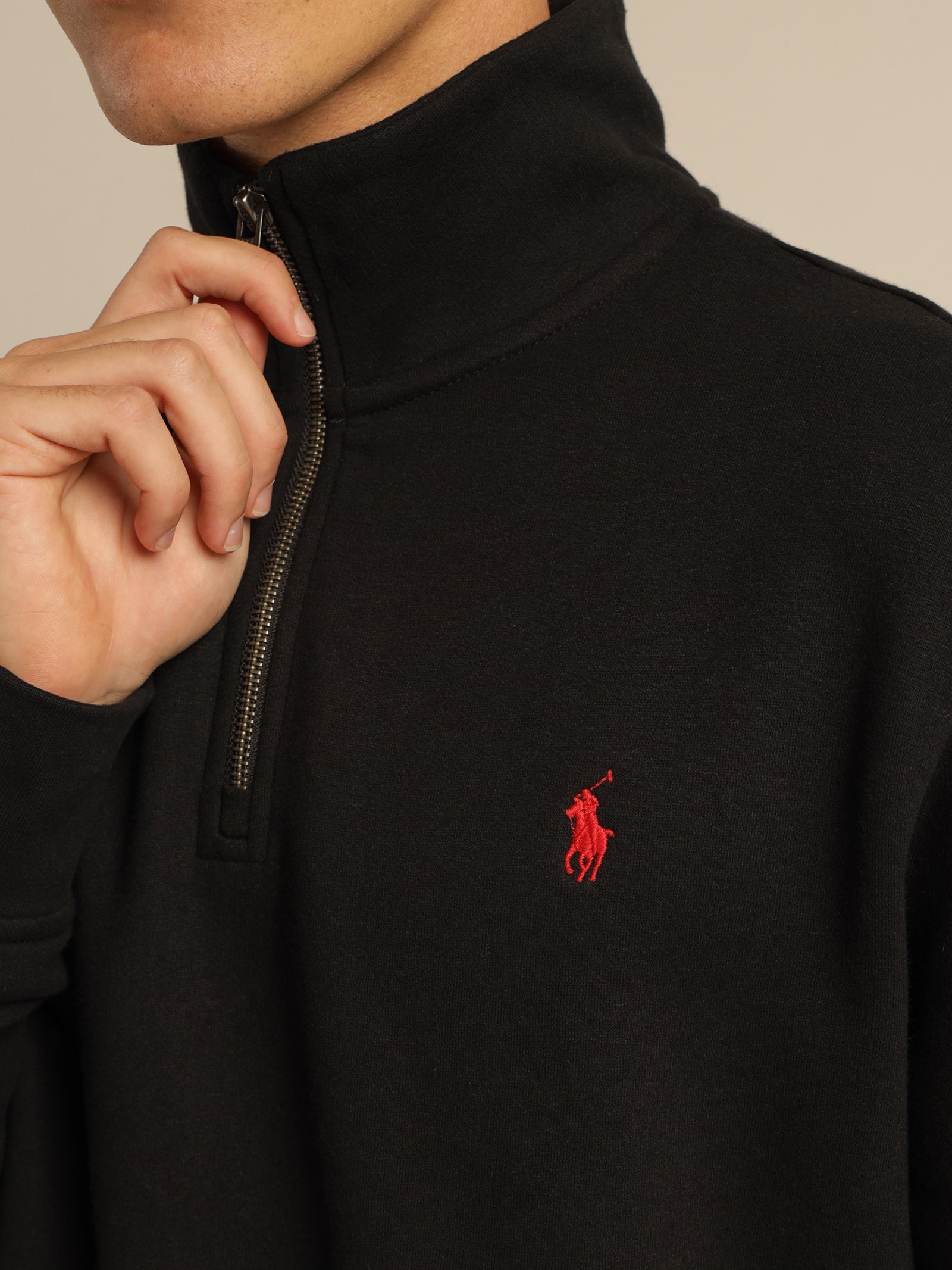 Polo Quarter Zip Fleece