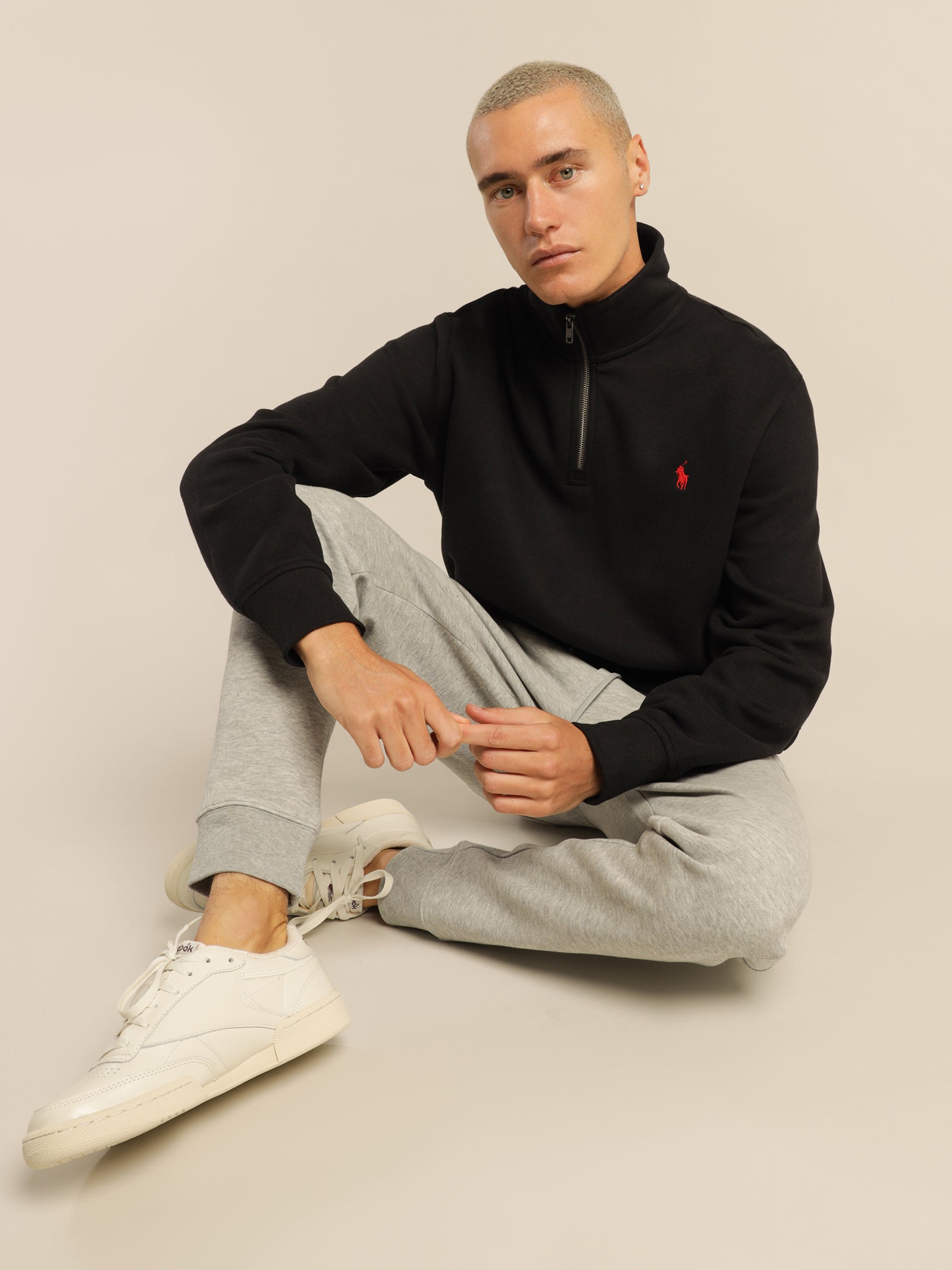 Polo Quarter Zip Fleece