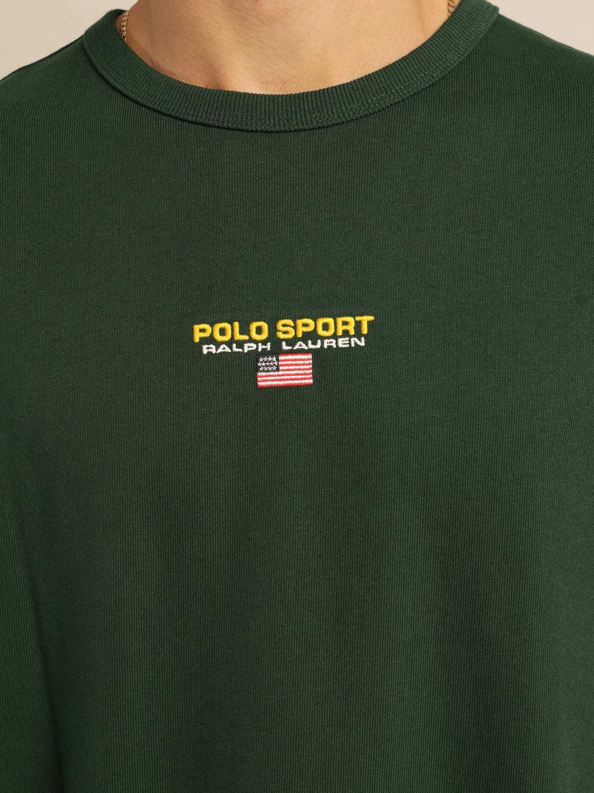 Polo Sport Jersey in College Green