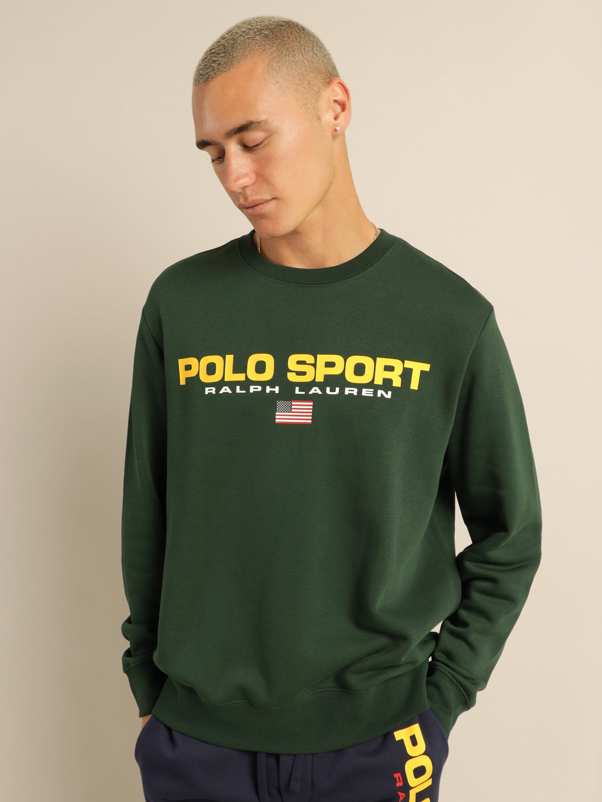Polo Sport Fleece in College Green