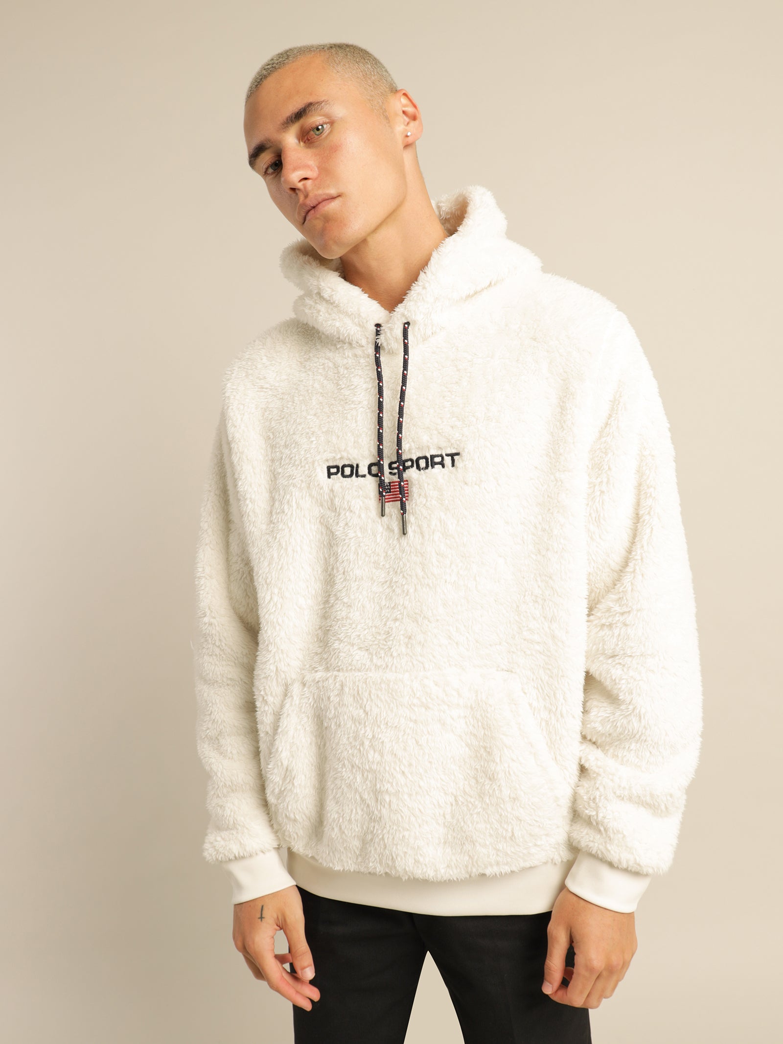 Polo Sport Borg Fleece Hoodie