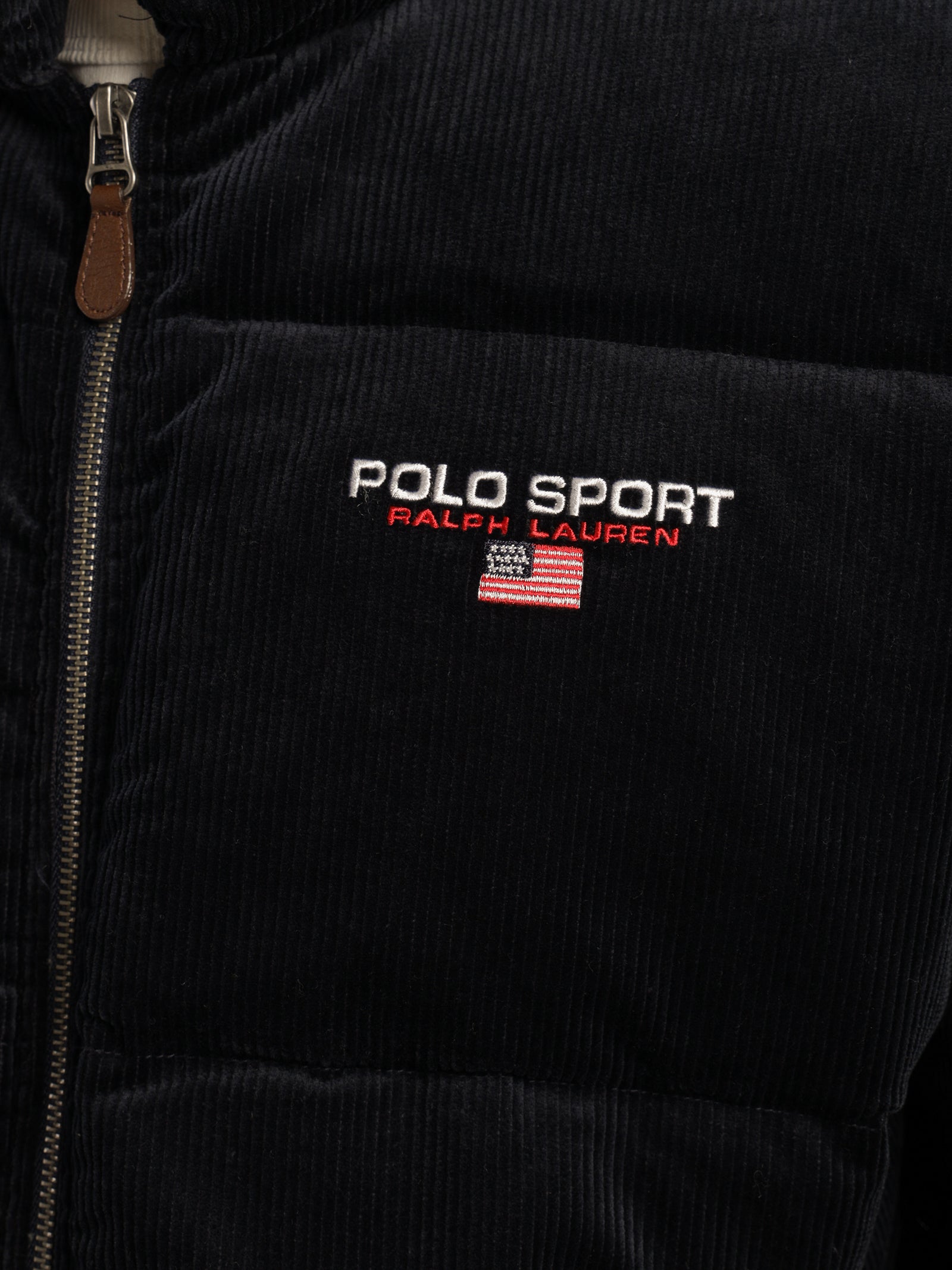 Cord Puffer Insulated Bomber Jacket