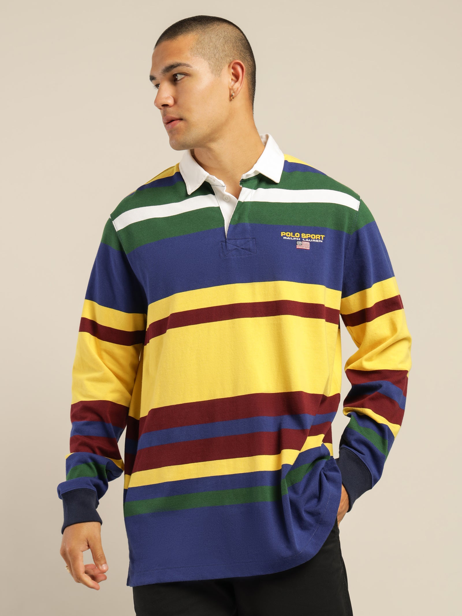 Polo Sport Long Sleeve Rugby Shirt