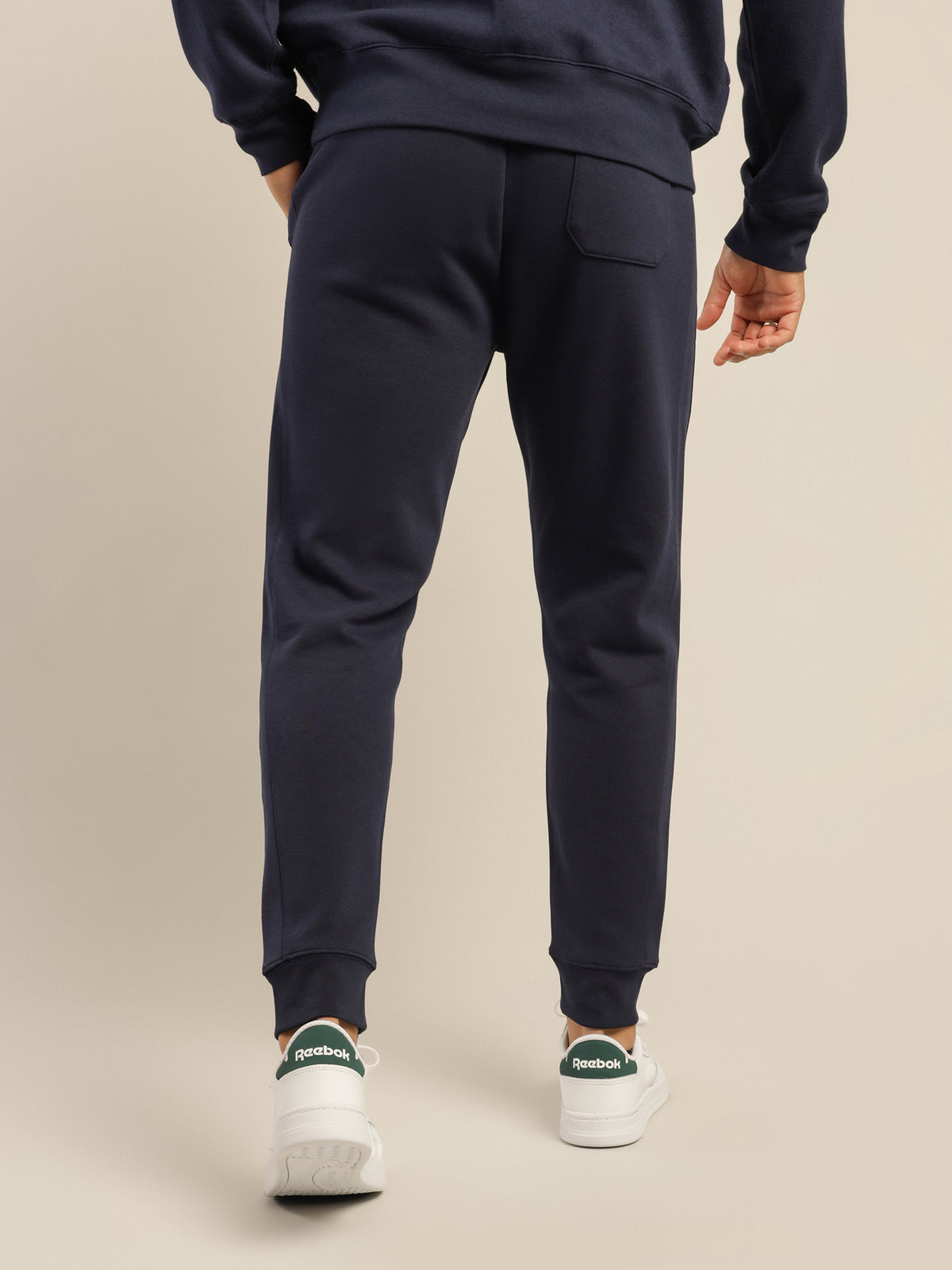 Polo 30/1 Double Knit Jogger in Cruise Navy