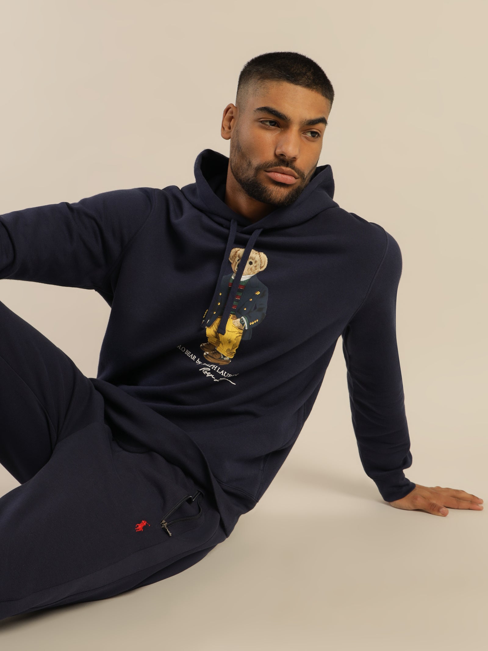 Polo Bear Fleece Hoodie