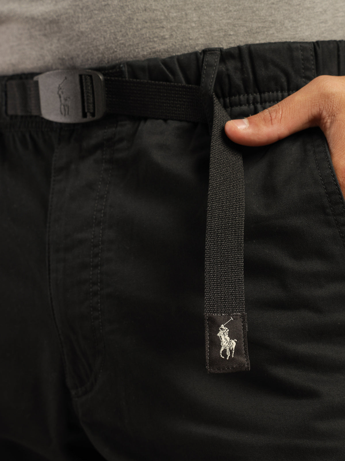 Polo Hiking Pant in Black