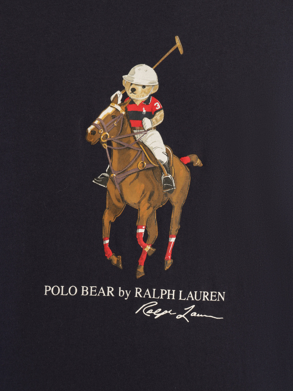 26/1 Polo Bear Jersey T-Shirt in Navy