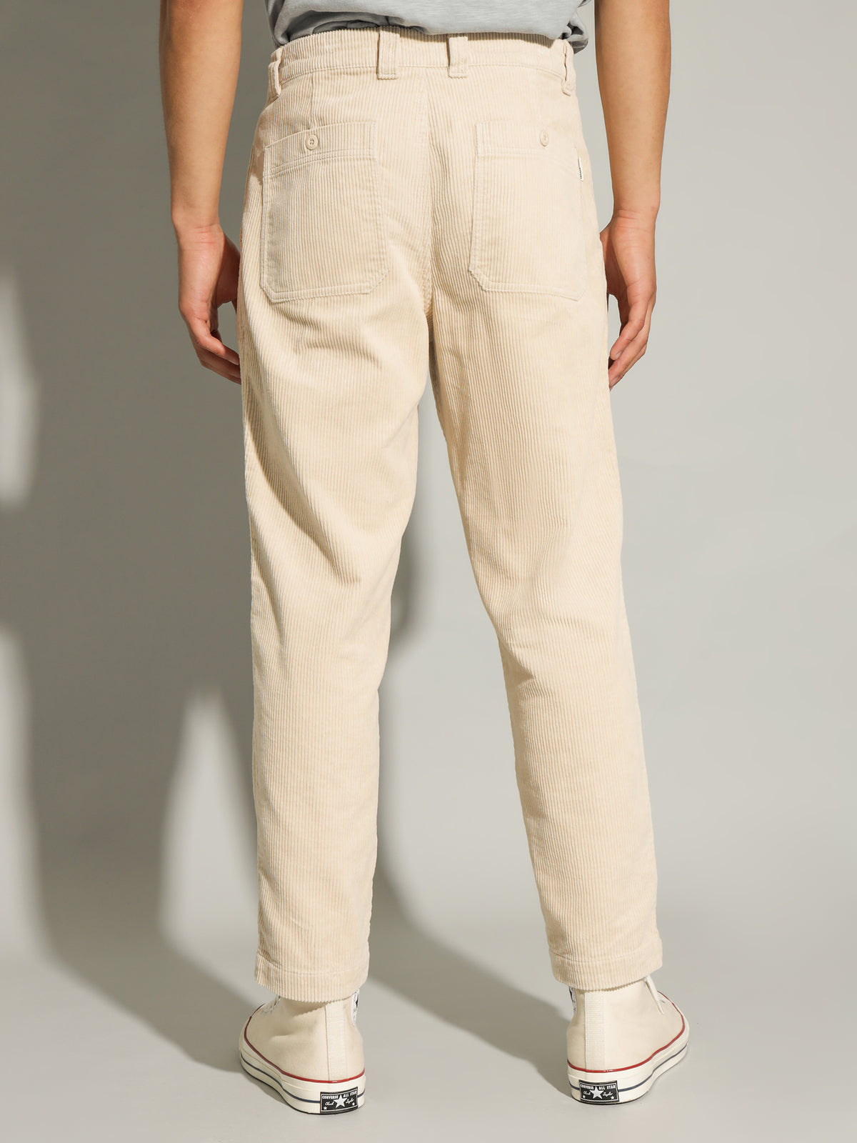 Oakes Cord Pant in Stone