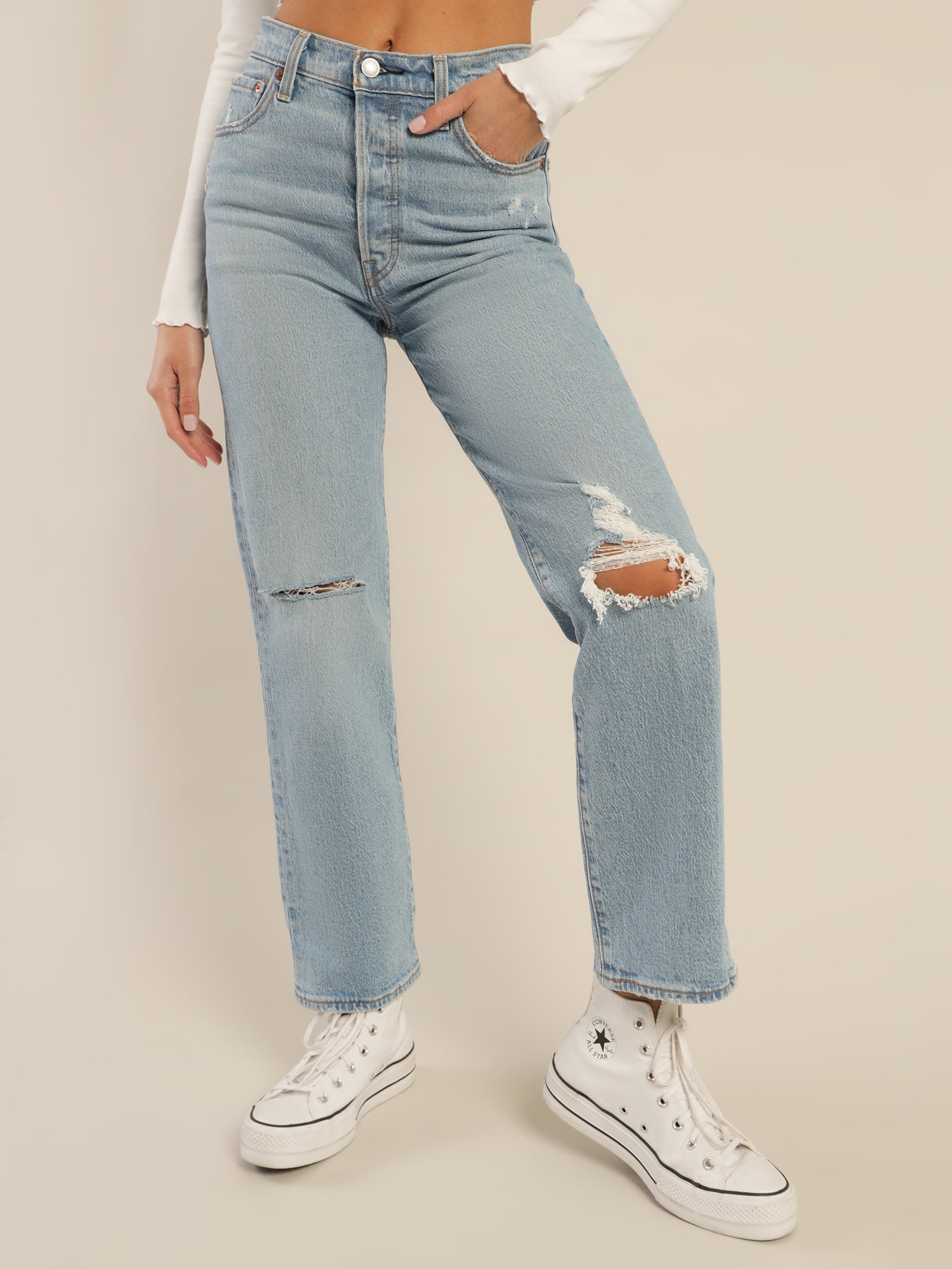 Ribcage Straight Jeans