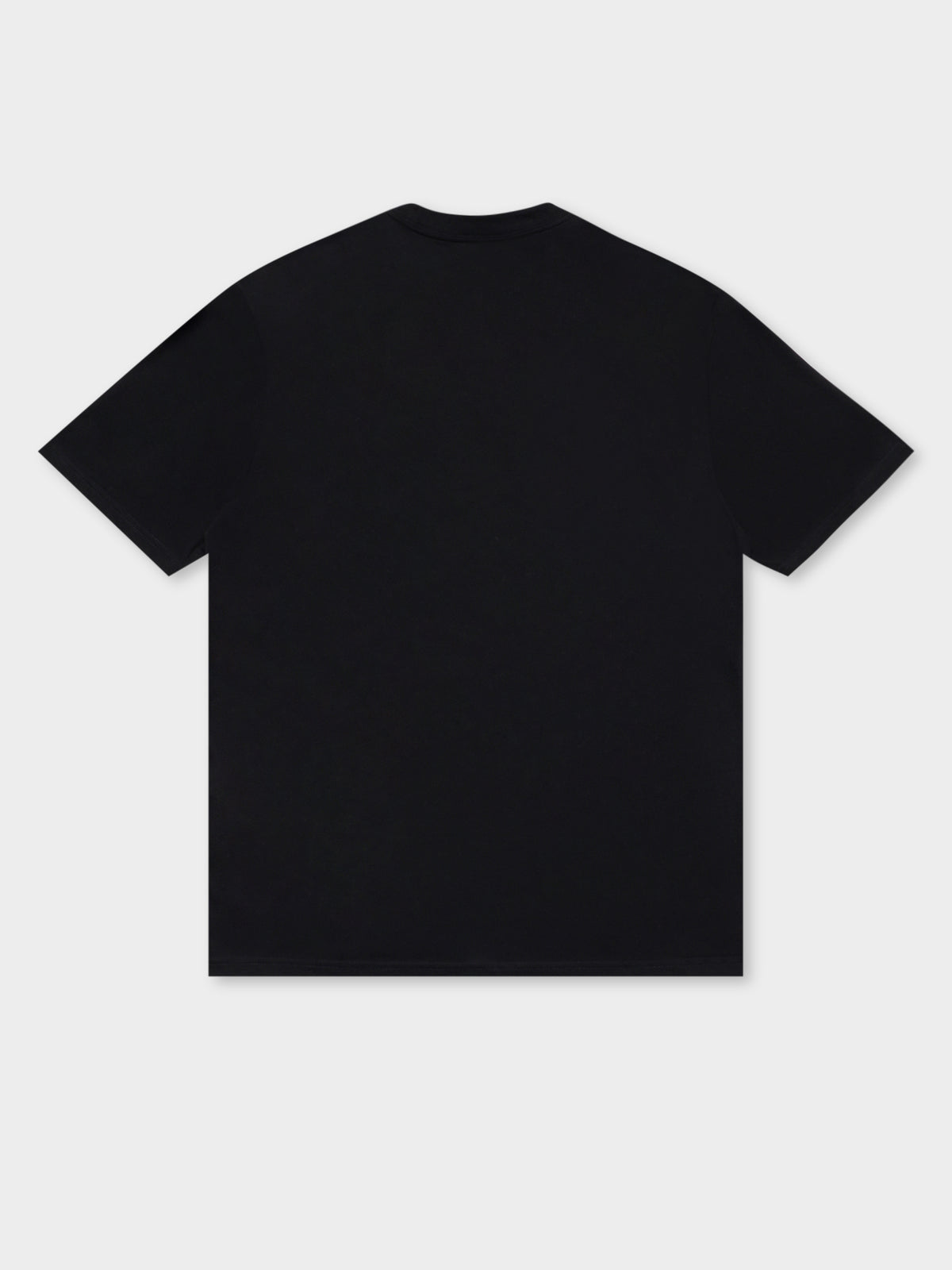 Short Sleeve Script T-Shirt in Black