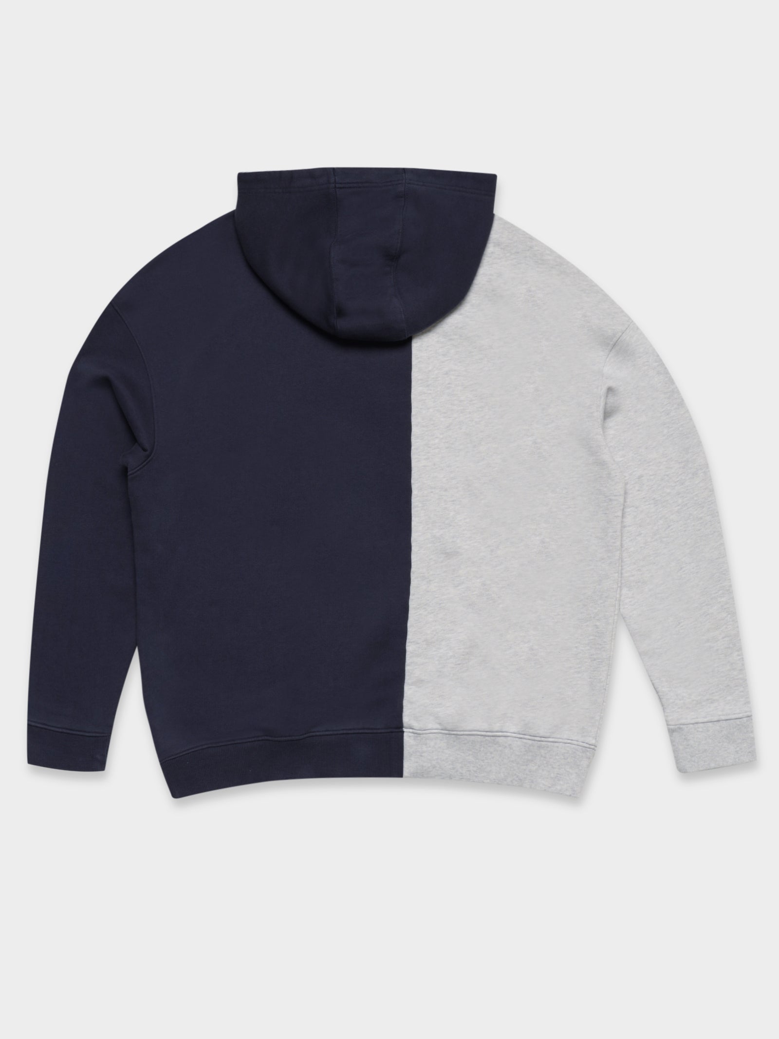 Oversized College Splicing Hoodie