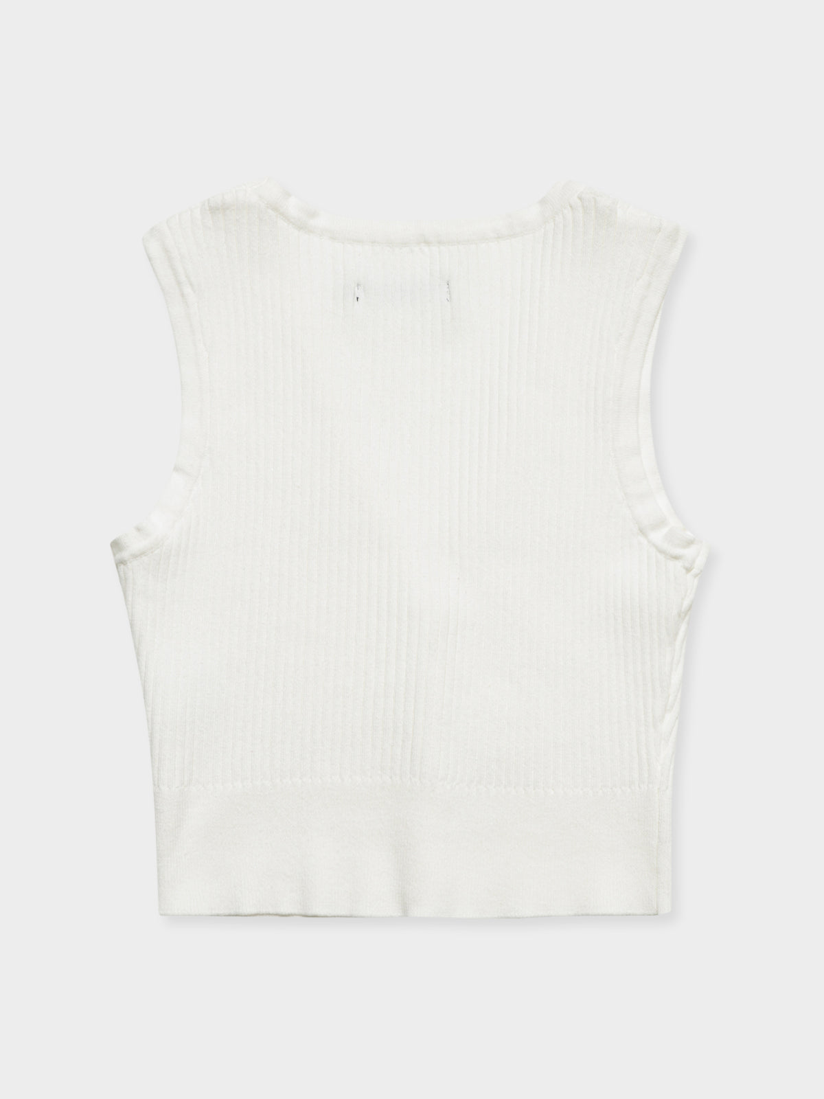 Josie Knit Vest in White