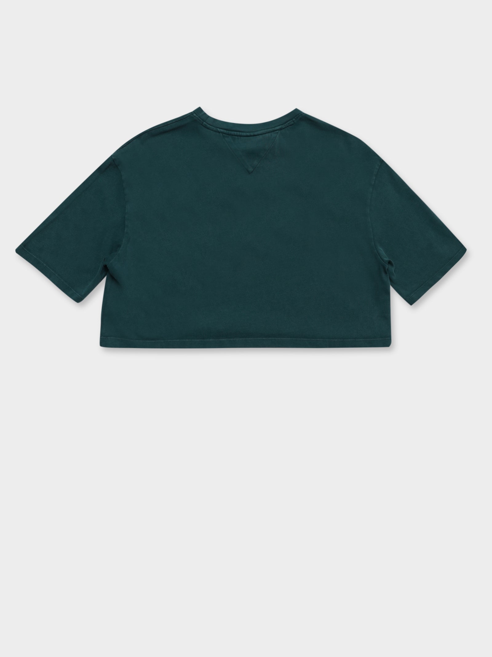 Oversized Crop College Short Sleeve T-Shirt