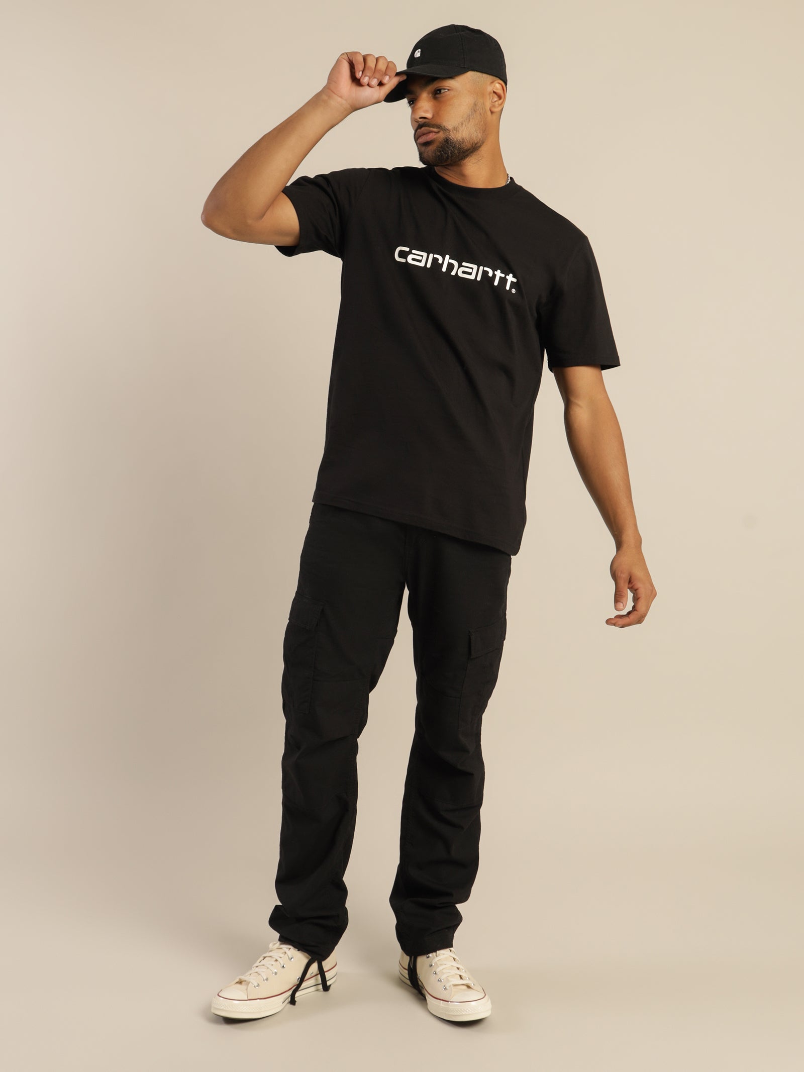 Short Sleeve Script T-Shirt