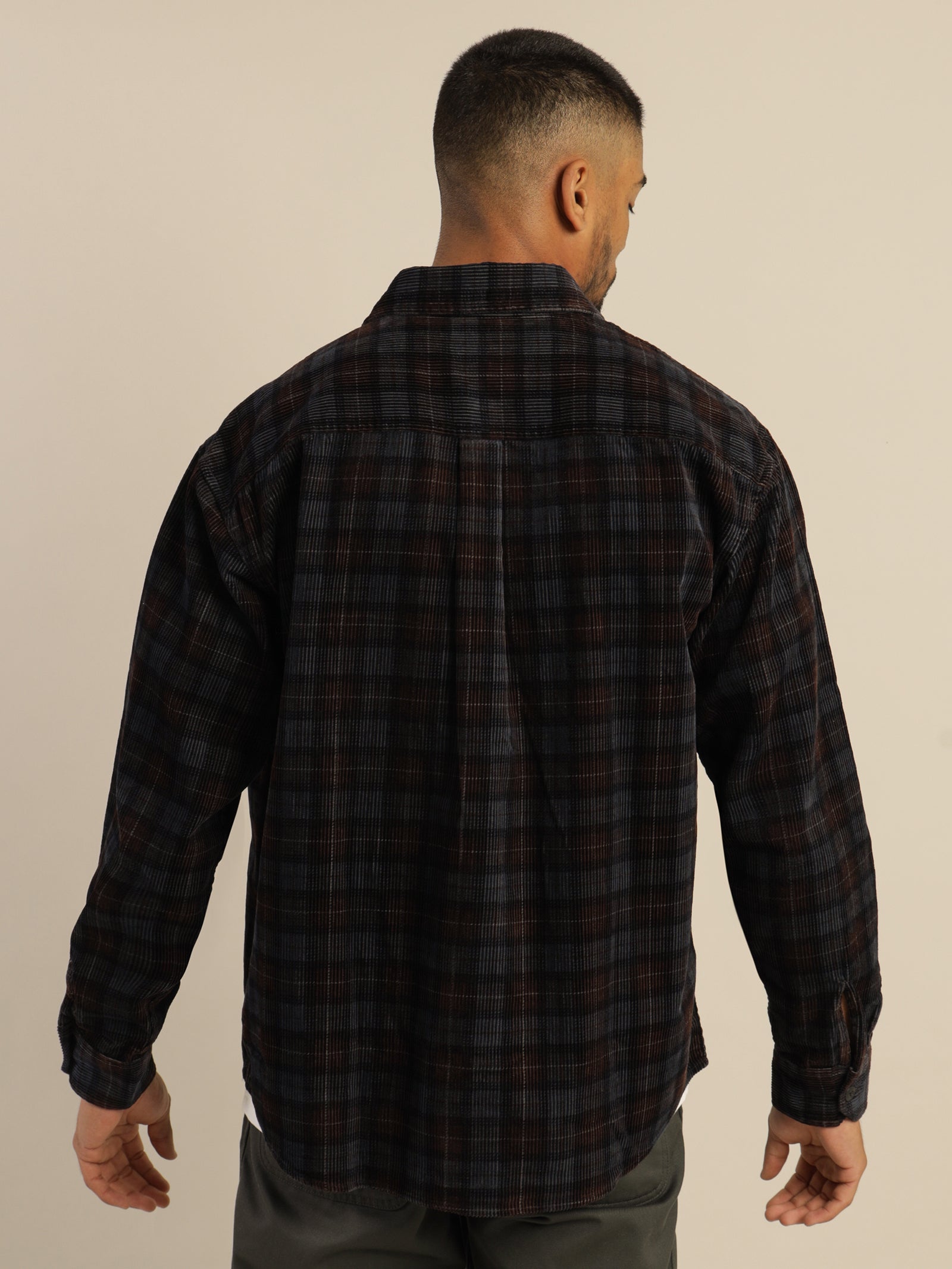 Corduroy Long Sleeve Flint Shirt