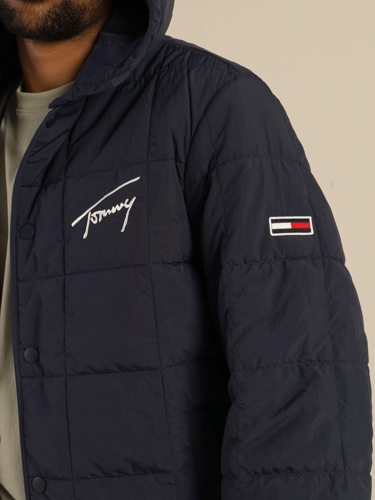 Lightweight Quilted Jacket in Twilight Navy