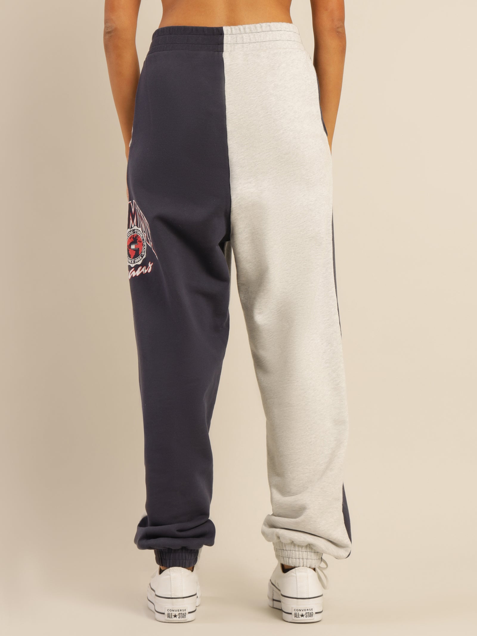 College Splicing Sweatpants