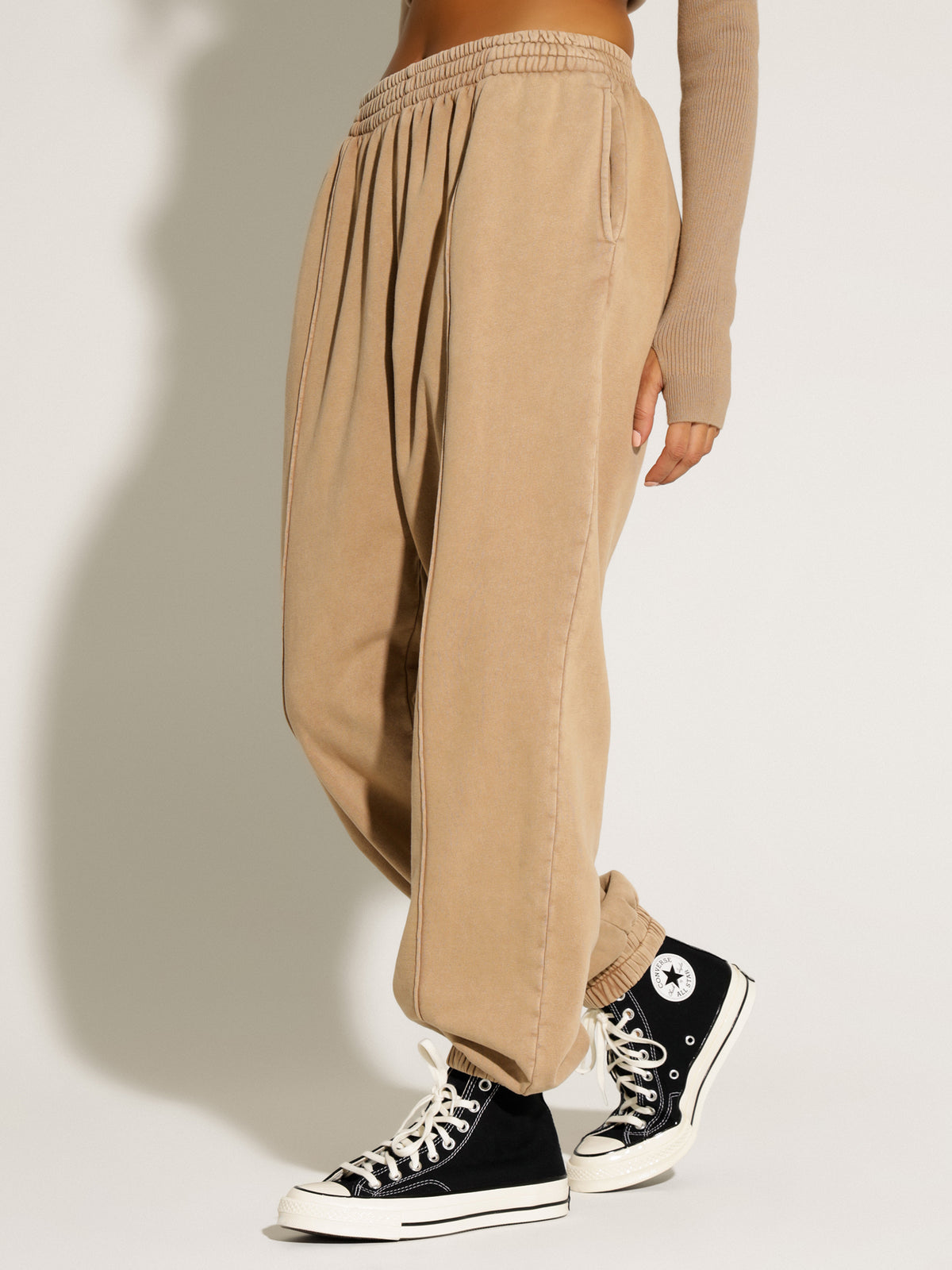 MSE Classic Sweat Pant in Sand