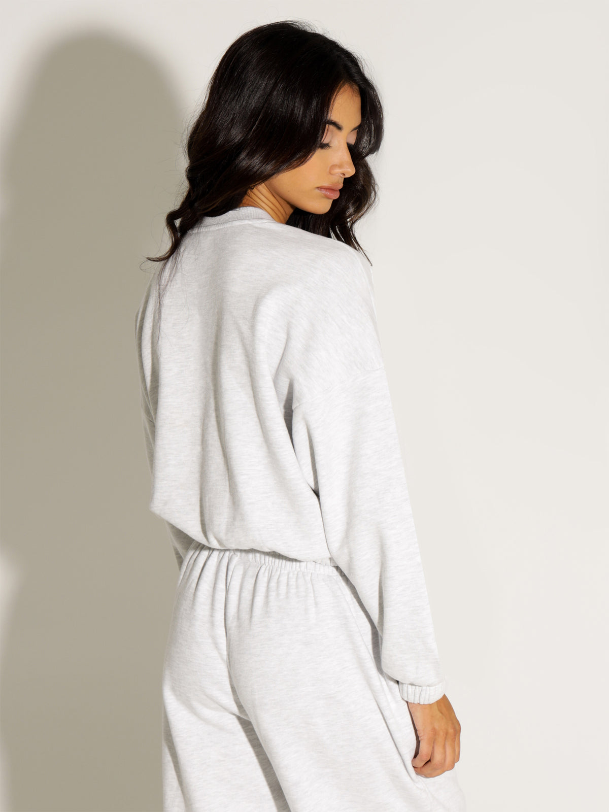 MSE Classic Sweater in Grey Marle