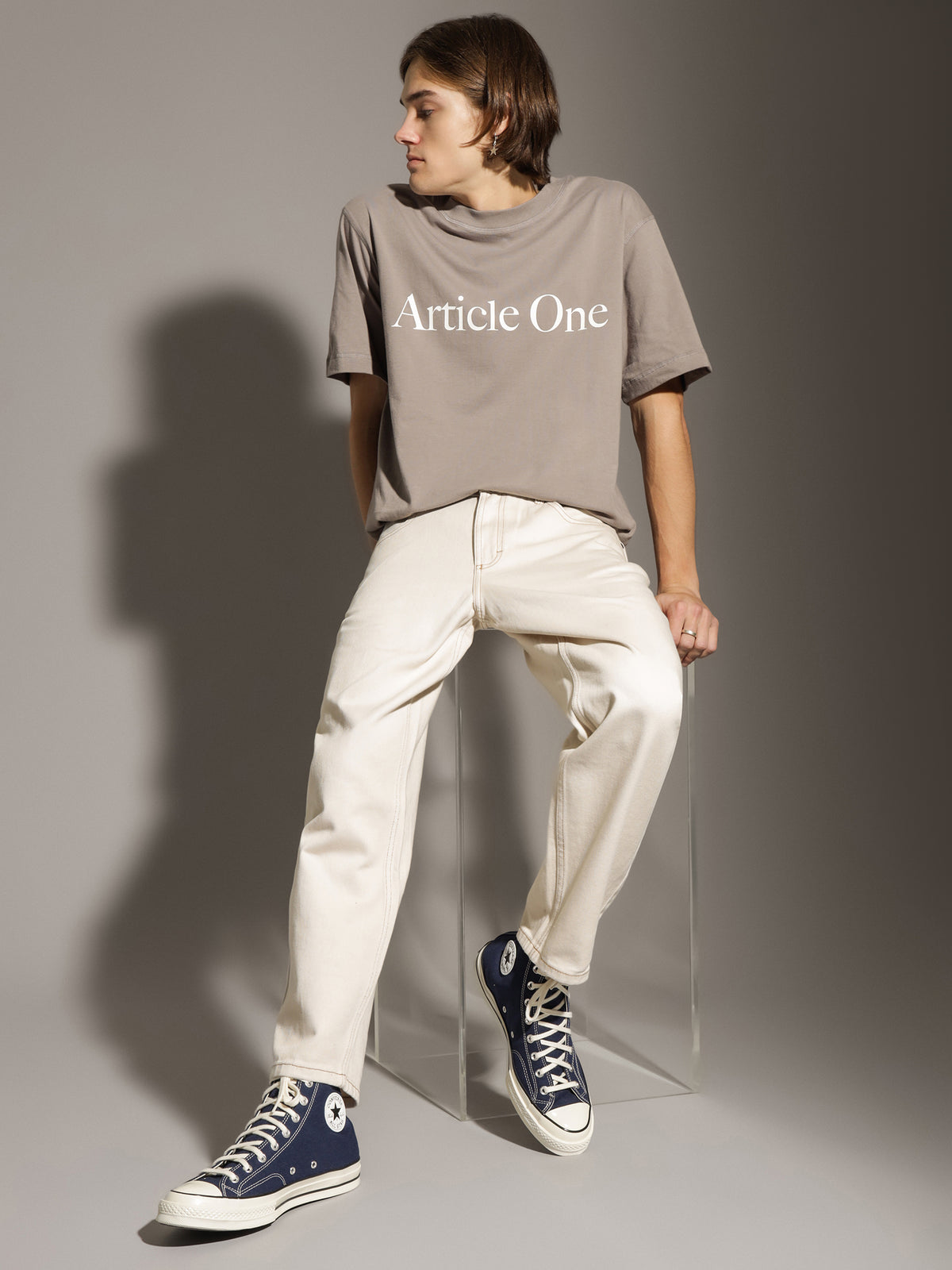 Article One Colt Relaxed Jean | Alabaster