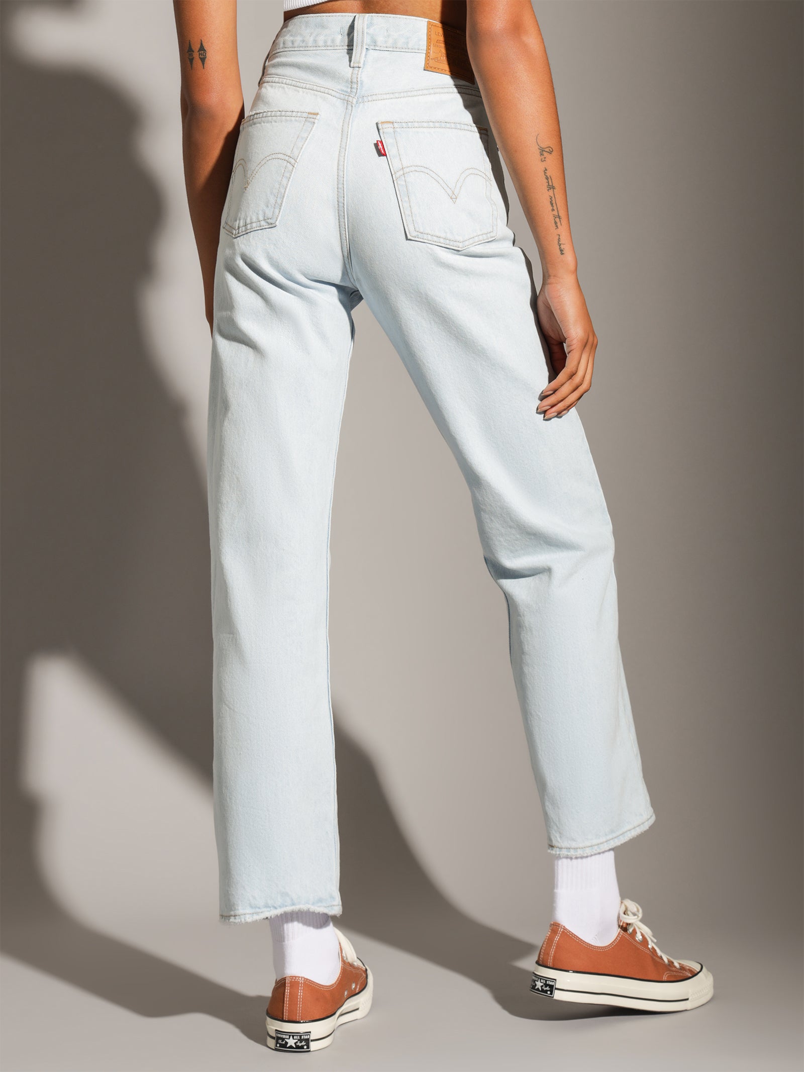 Ribcage Straight Ankle Jeans