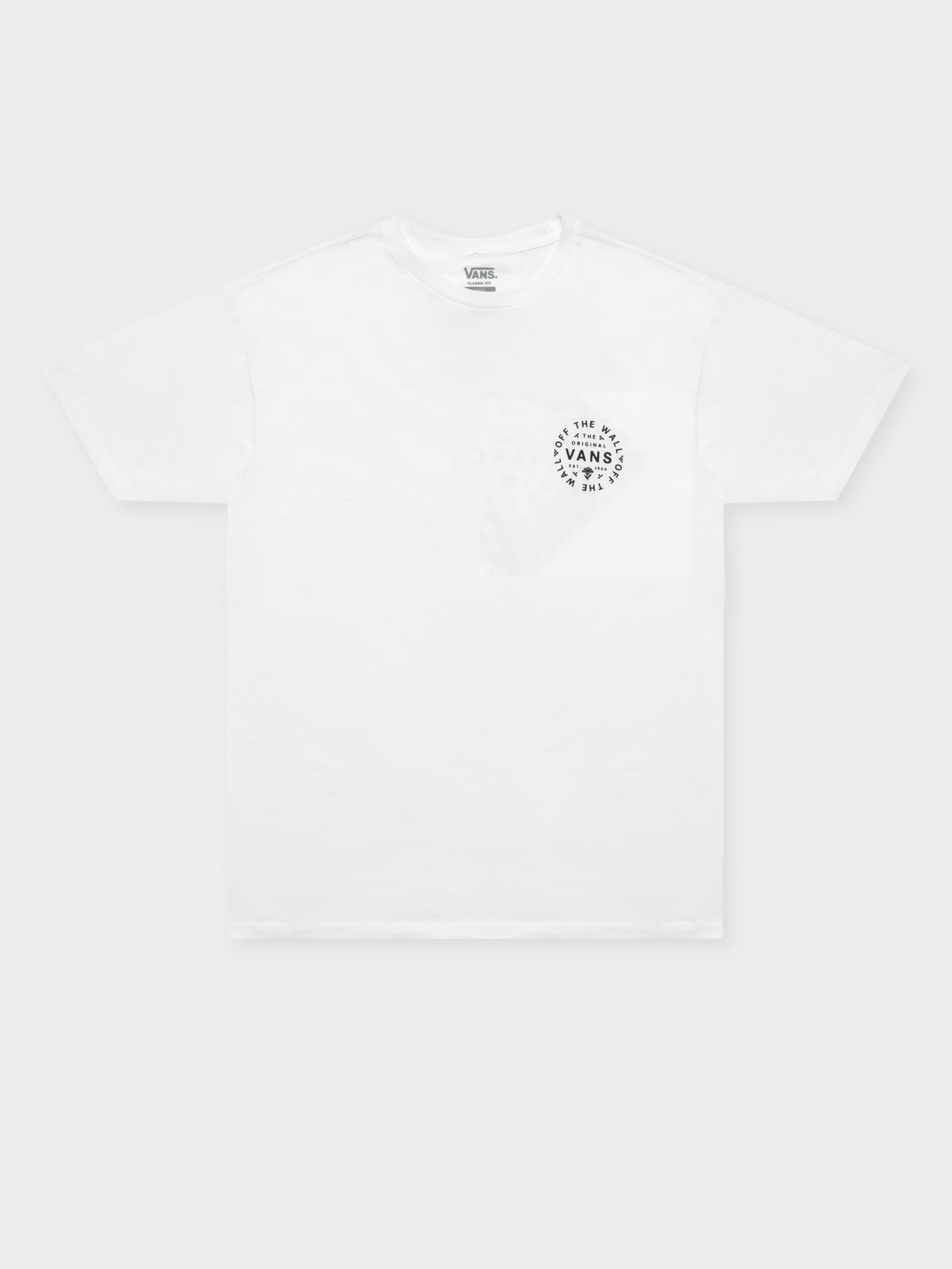 Bandana Paisley Short Sleeve T-Shirt in White