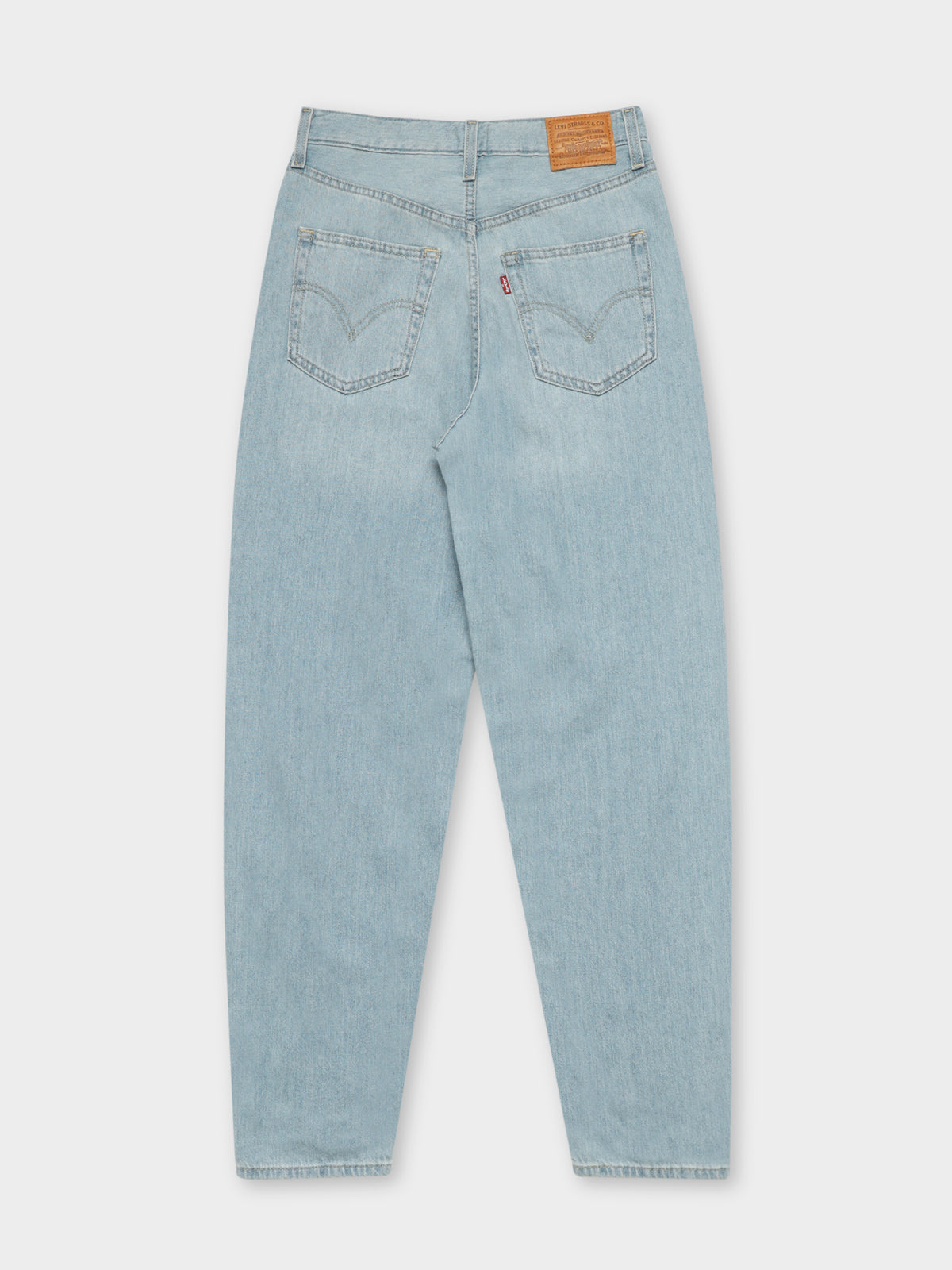 High Loose Taper Jeans in Let&#39;s Stay In Blue