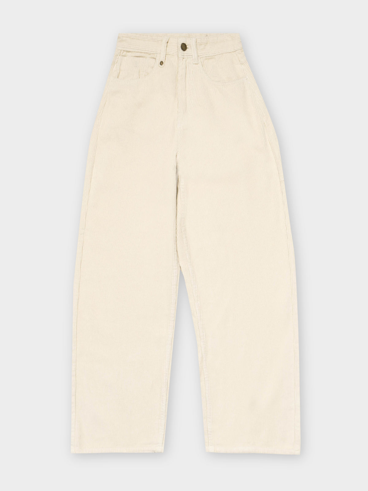 Billie Jean Cord Pants in Heritage White