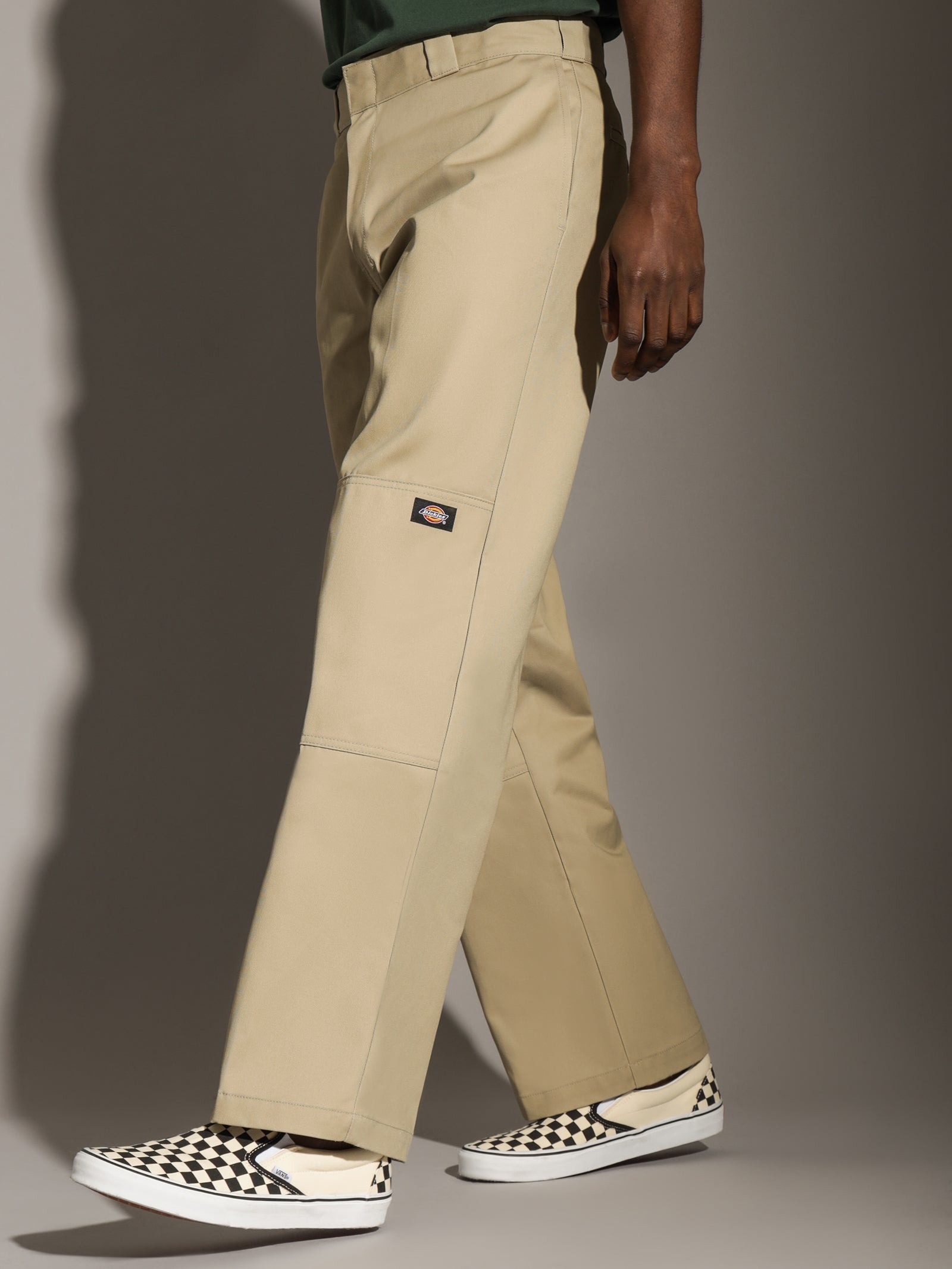 85-283 Loose Fit Double Knee Pants