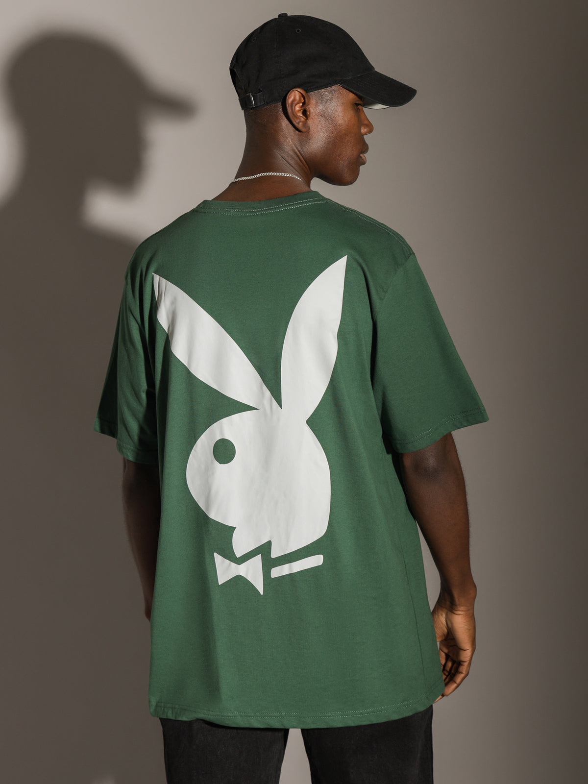 Bunny Stack T-Shirt in Emerald Green