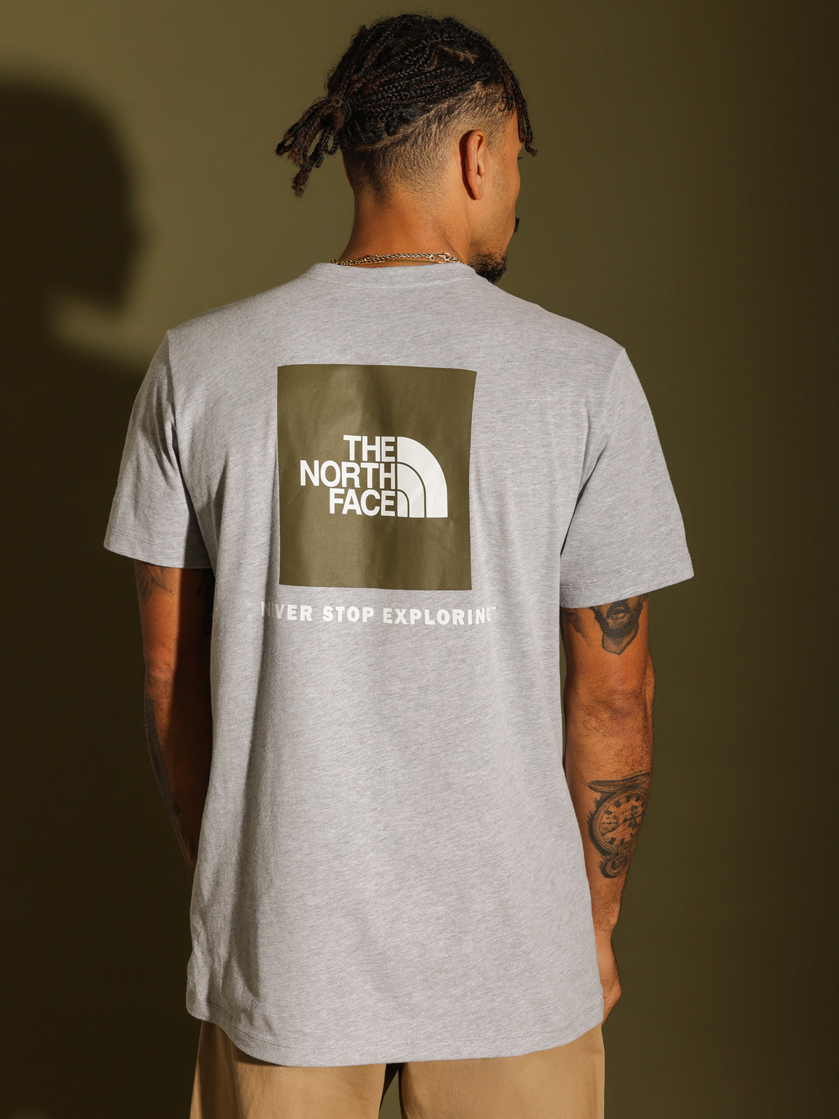 Box NSE T-Shirt in Grey
