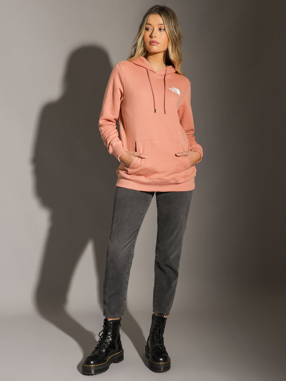 Box NSE Pullover Hoodie in Rose Dawn