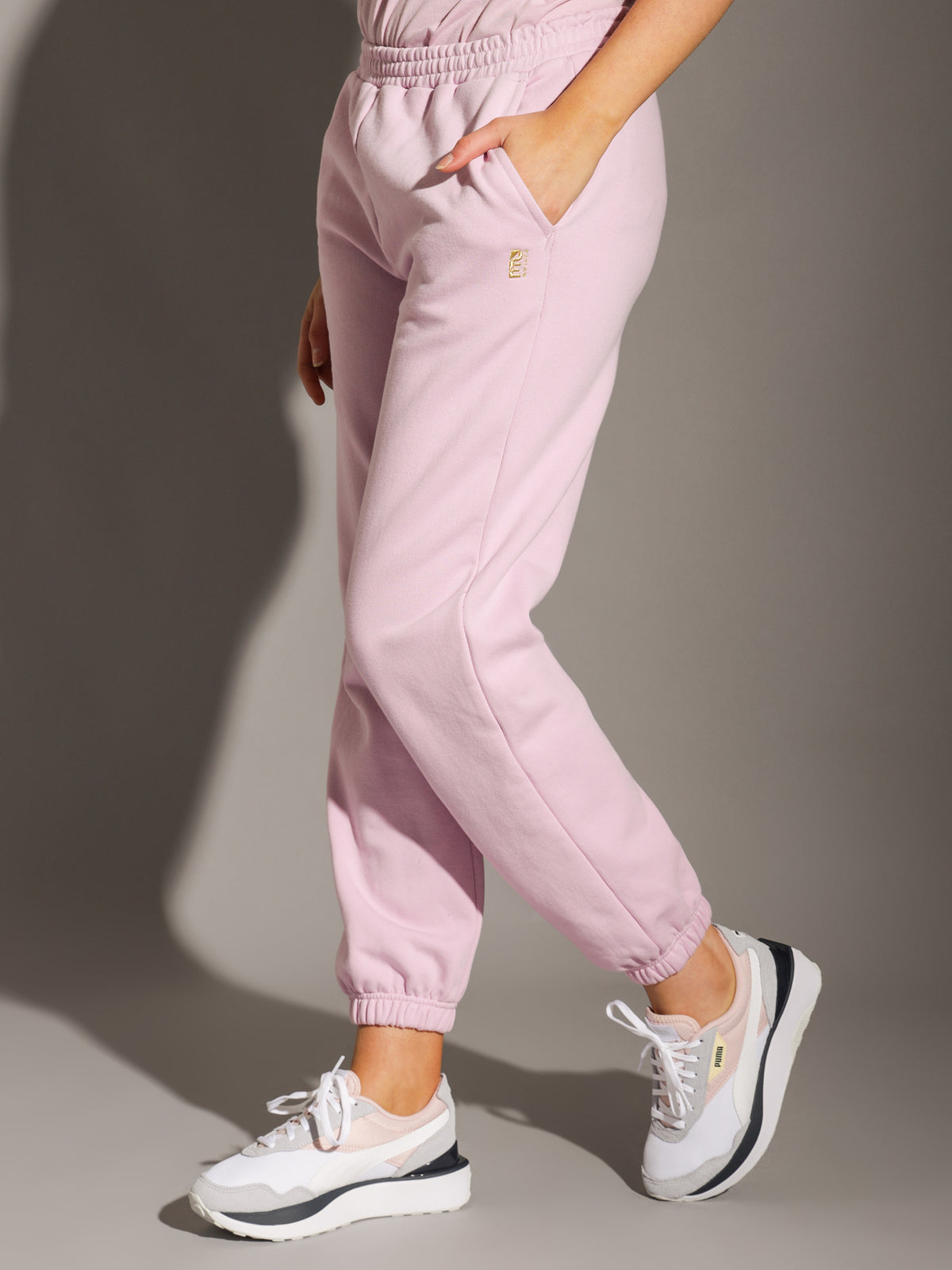 All Around Track Pants in Pink Lavender