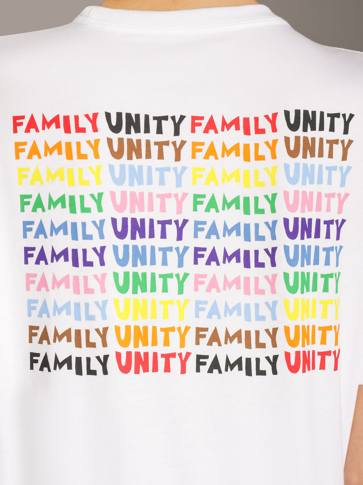 Family Unity Pride T-Shirt in White