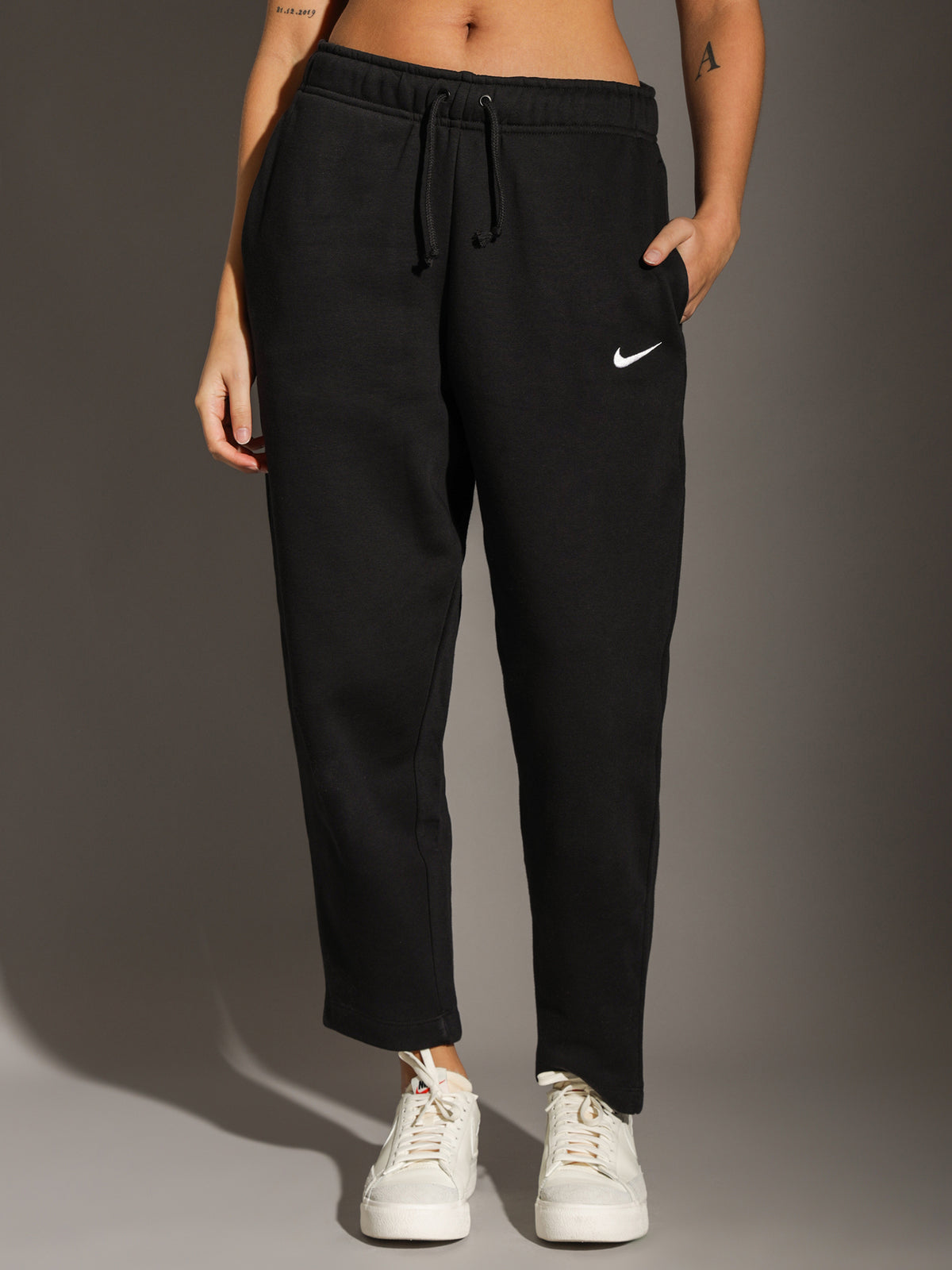 Sportswear Essentials CLC Track Pants in Black &amp; White