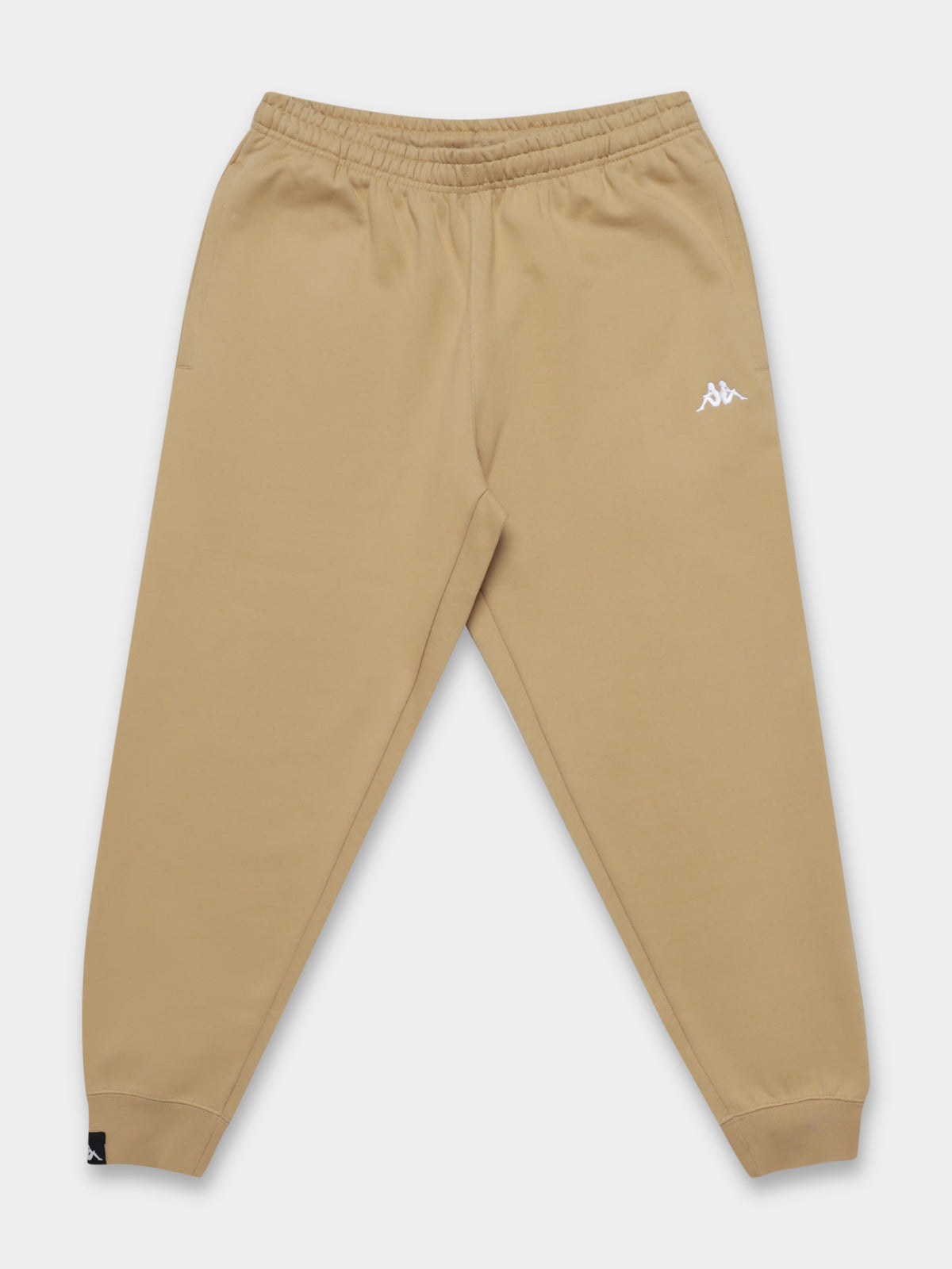 Kappa Authentic Scar Track Pants | A06 White Cream-White Bright