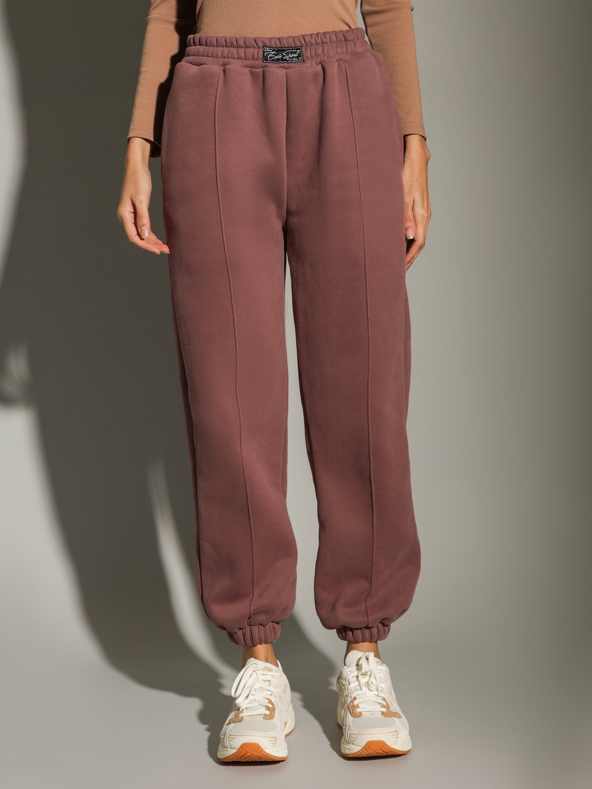 Pin Trackpants in Mauve