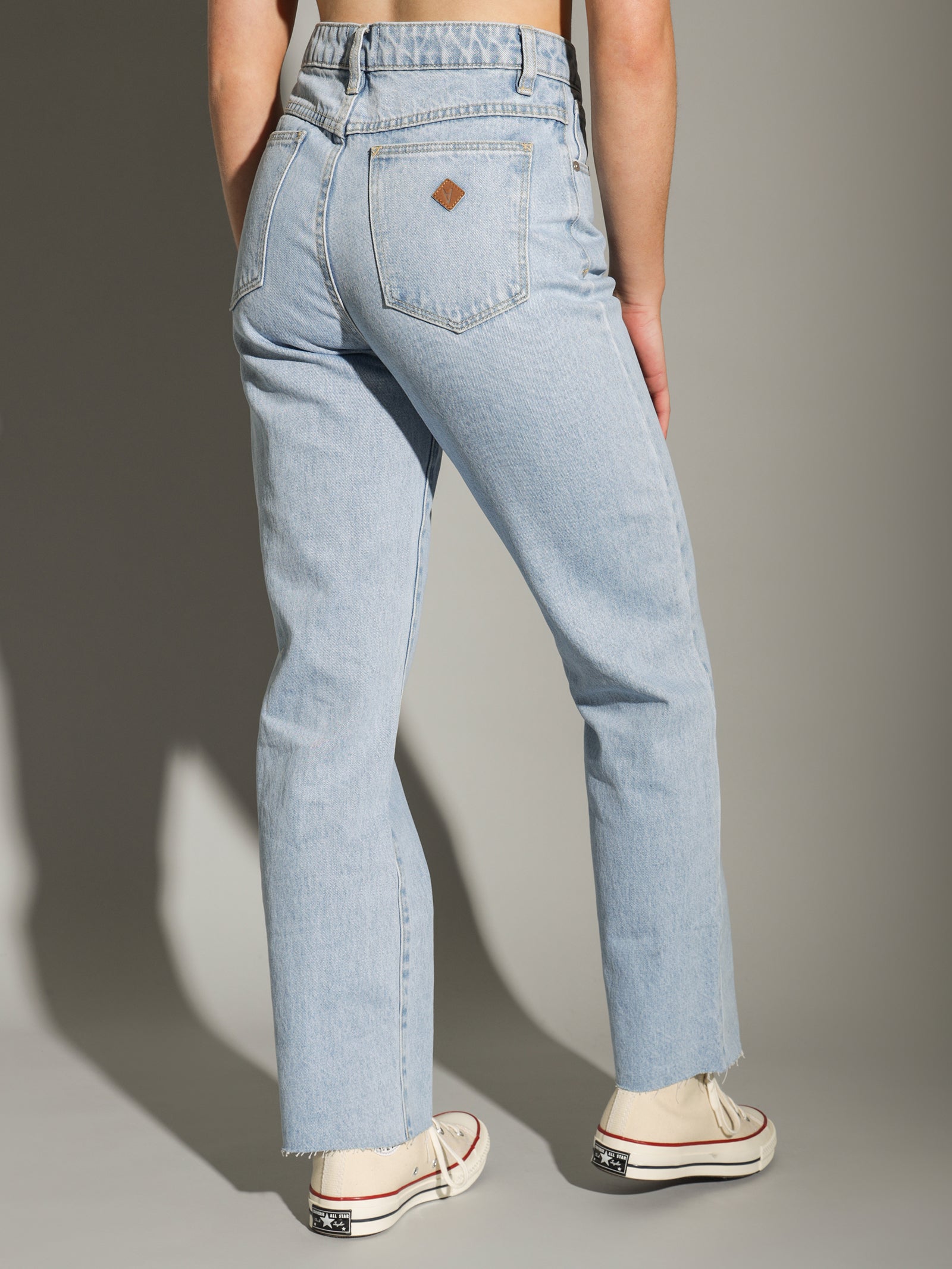 Abrand 94 High Straight Petite Jeans Walk Away Glue Store