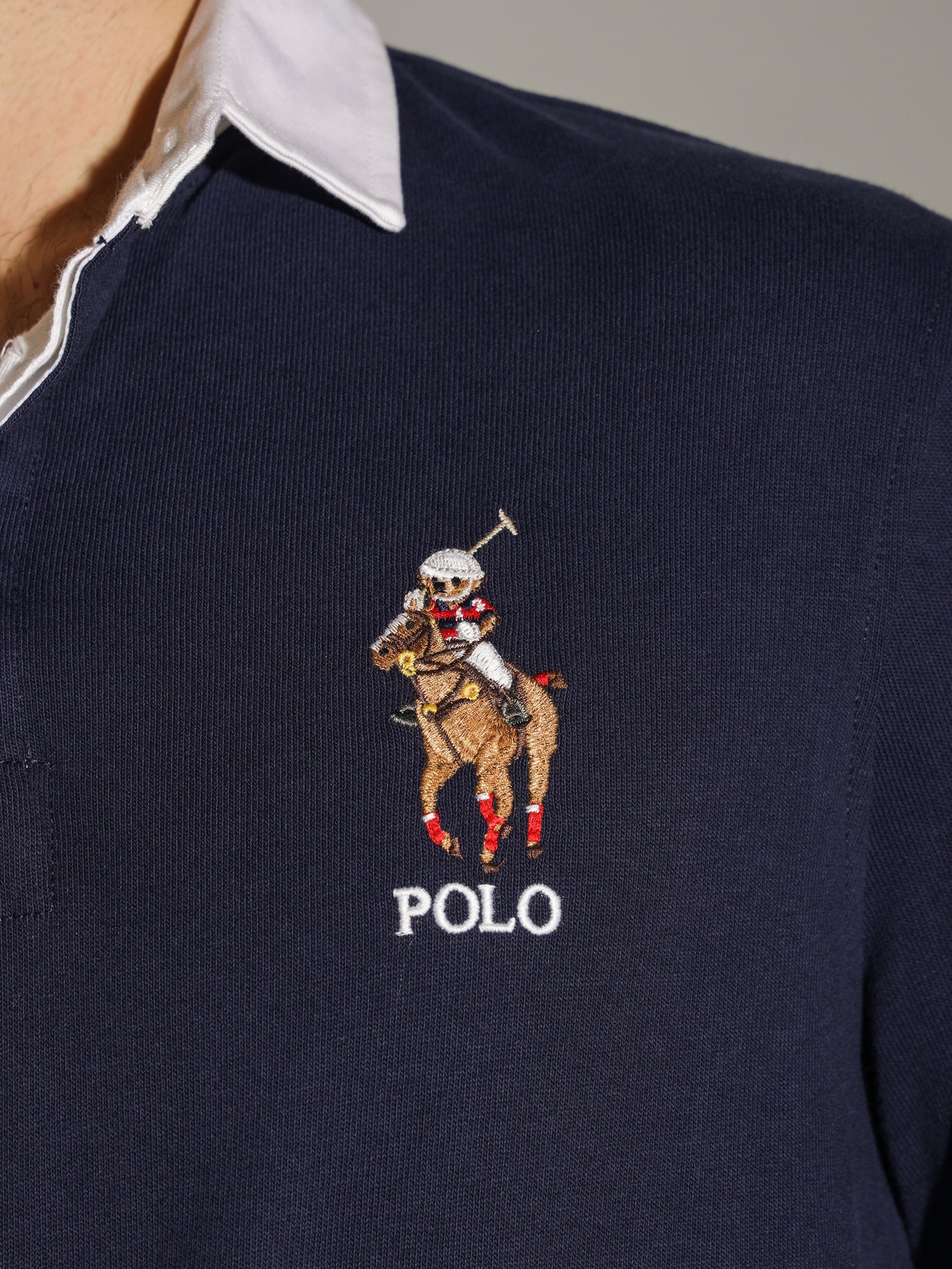 Polo Bear and Big Pony Rugby Shirt