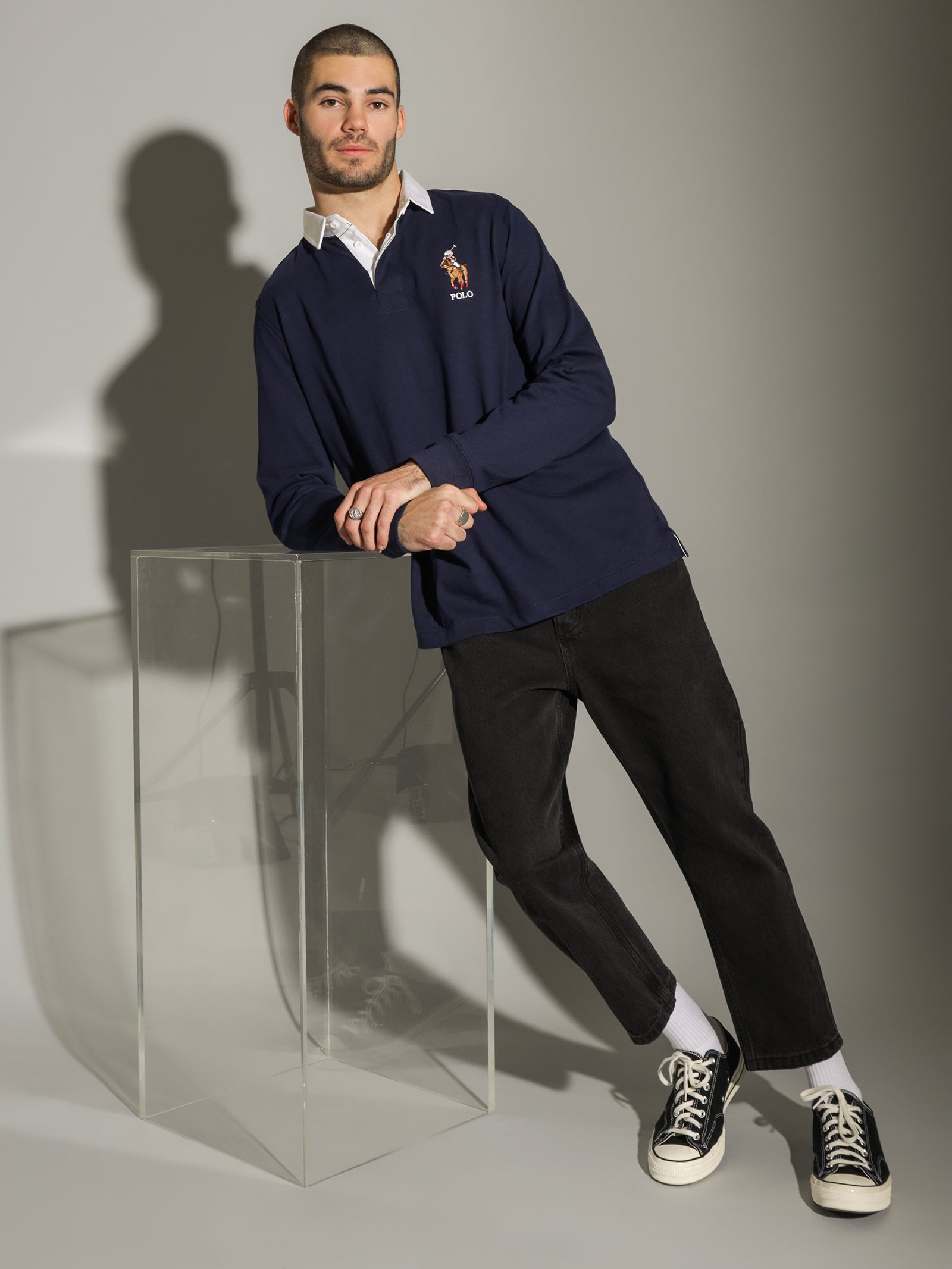 Polo Bear and Big Pony Rugby Shirt