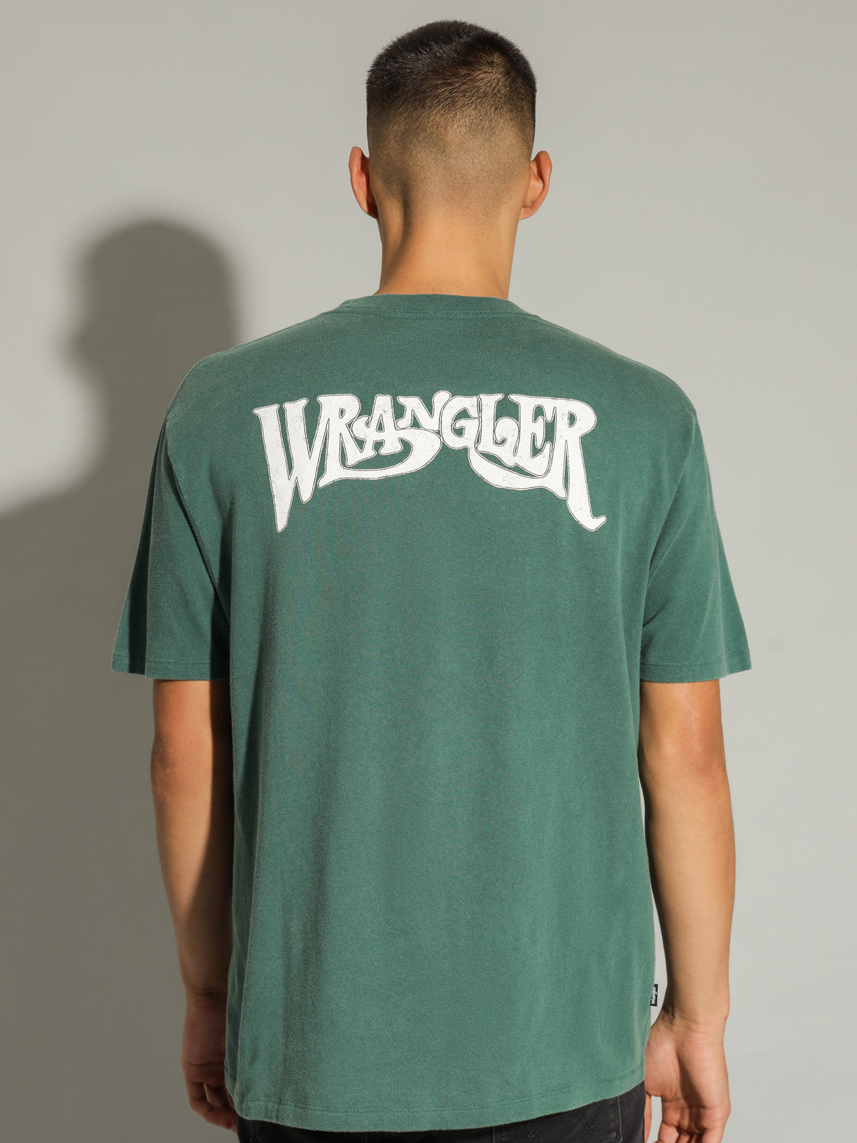 Woodstock Baggy T-Shirt in Matcha Green