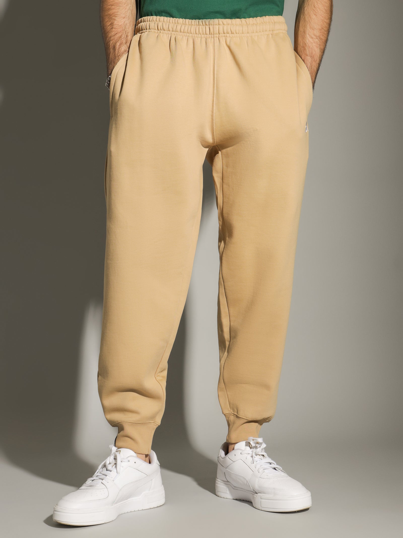 Authentic Scar Track Pants in Beige - Glue Store